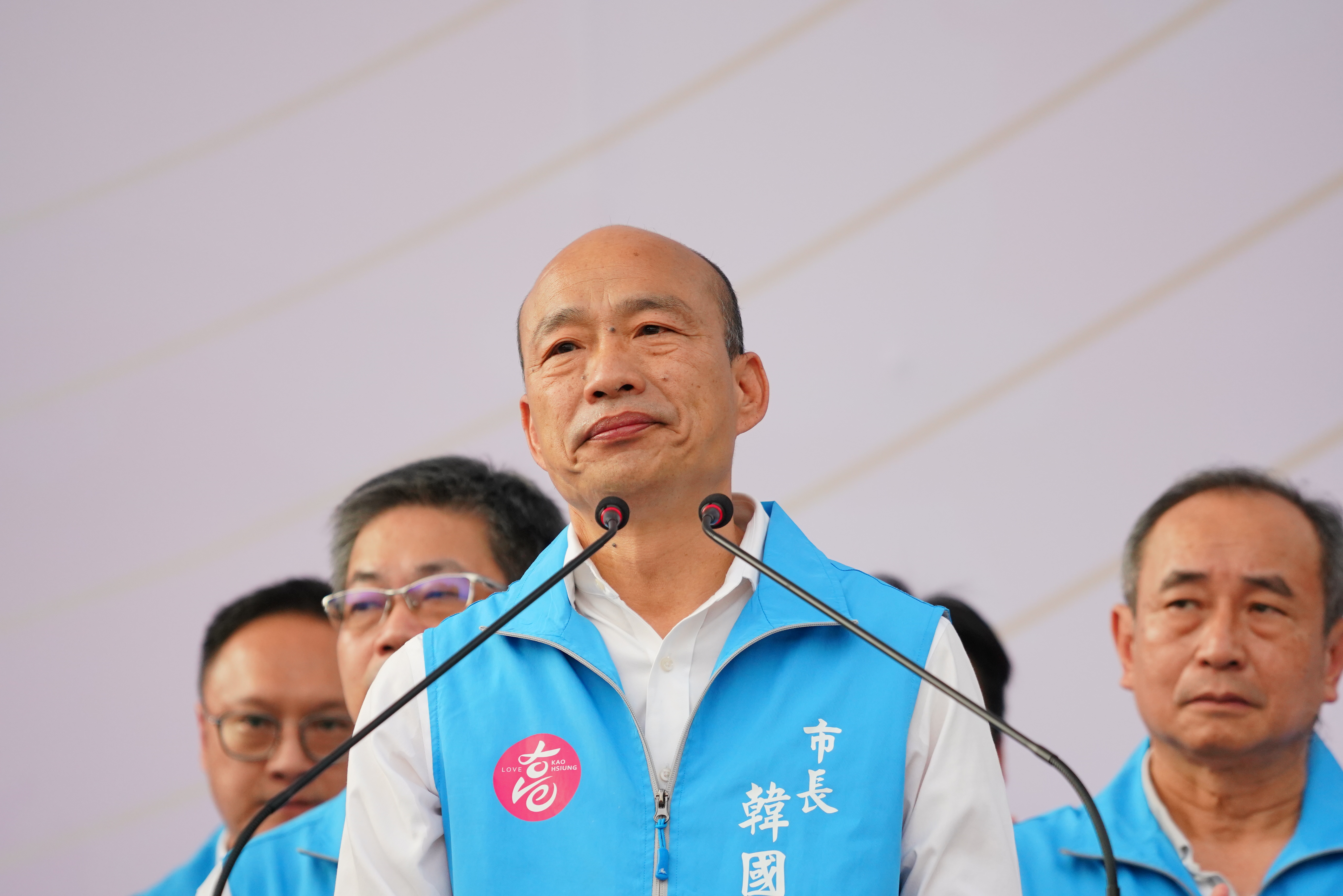 前高雄市長韓國瑜今年6月被罷免卸任後，就鮮少出現在公開場合。（本刊資料照）