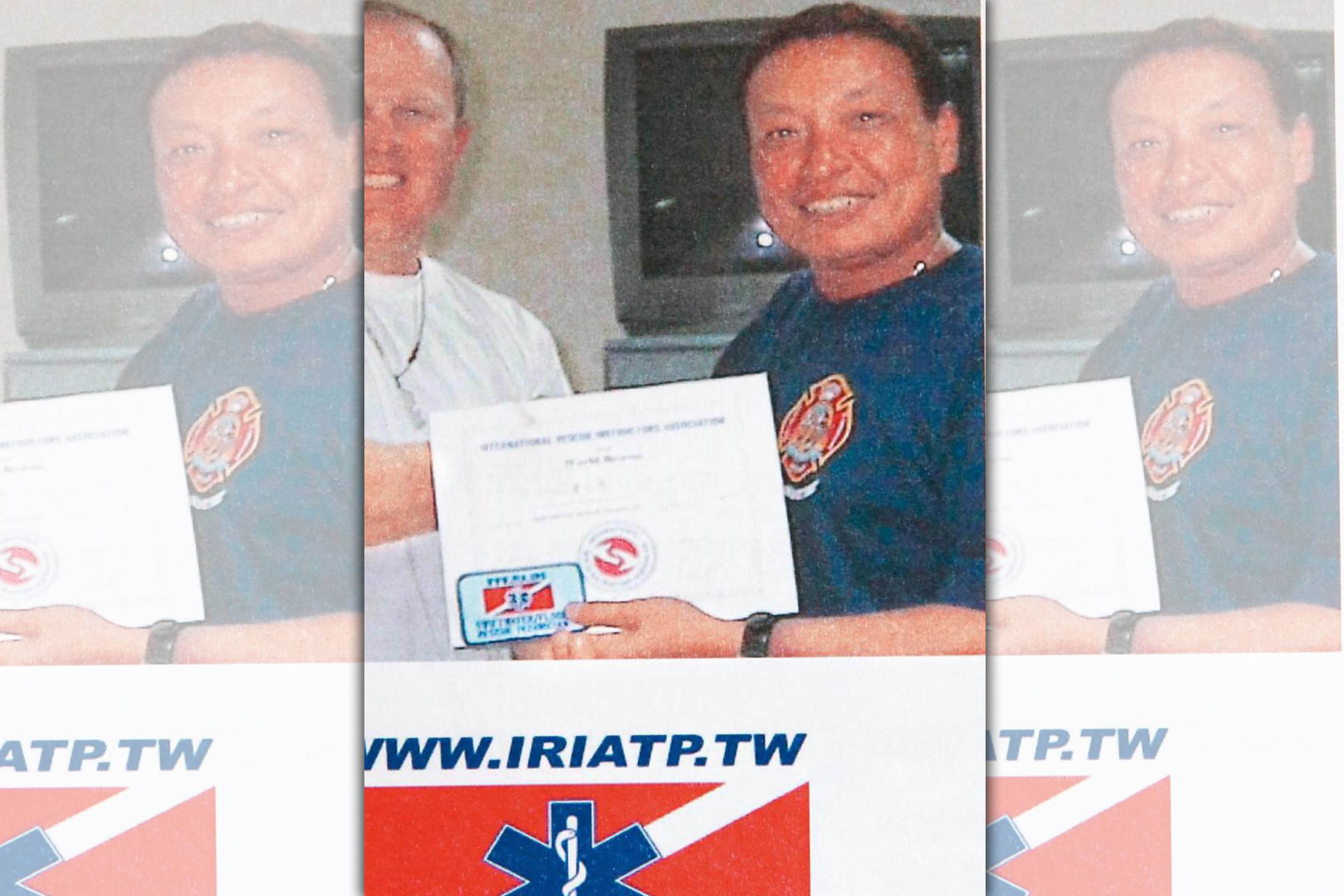 葉泰興涉偽造講師證書並開課及授證。（翻攝自葉泰興臉書）