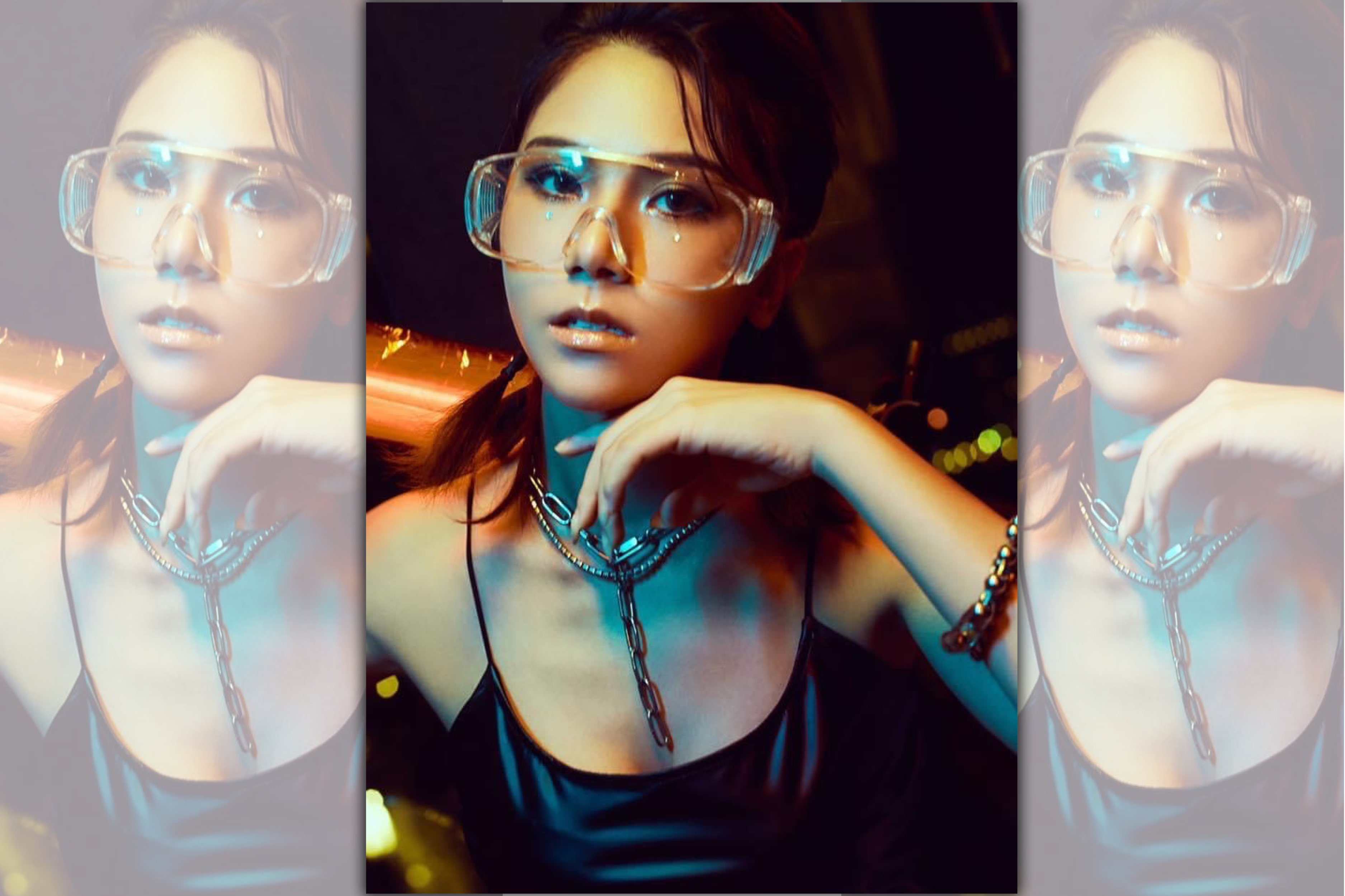 過去蕾菈總以性感裝扮吸引不少粉絲追蹤。（翻攝自蕾菈臉書）