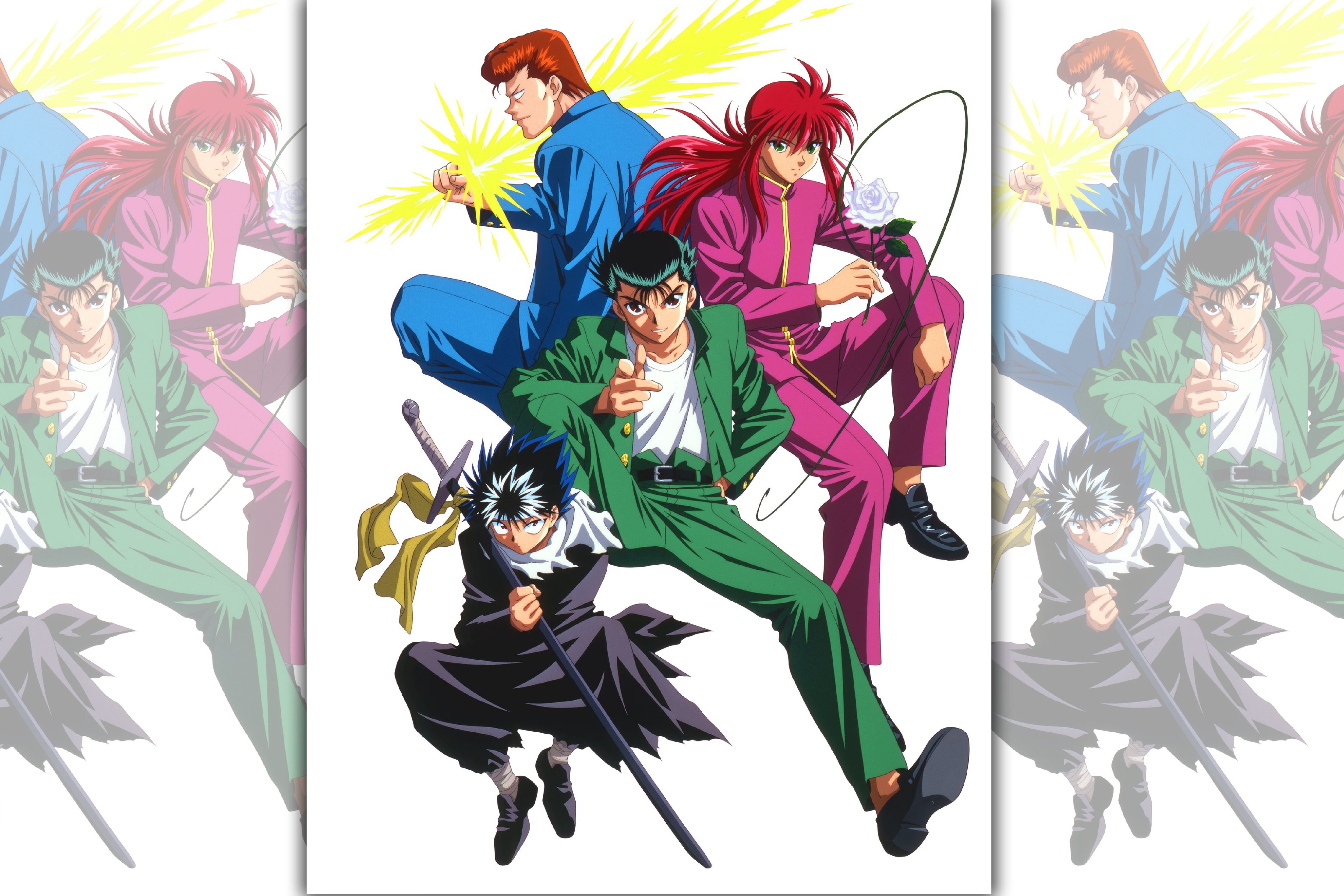 日本知名動漫《幽遊白書》將由Netflix改編為真人影集。(翻攝Twitter:@NetflixJP_Anime)