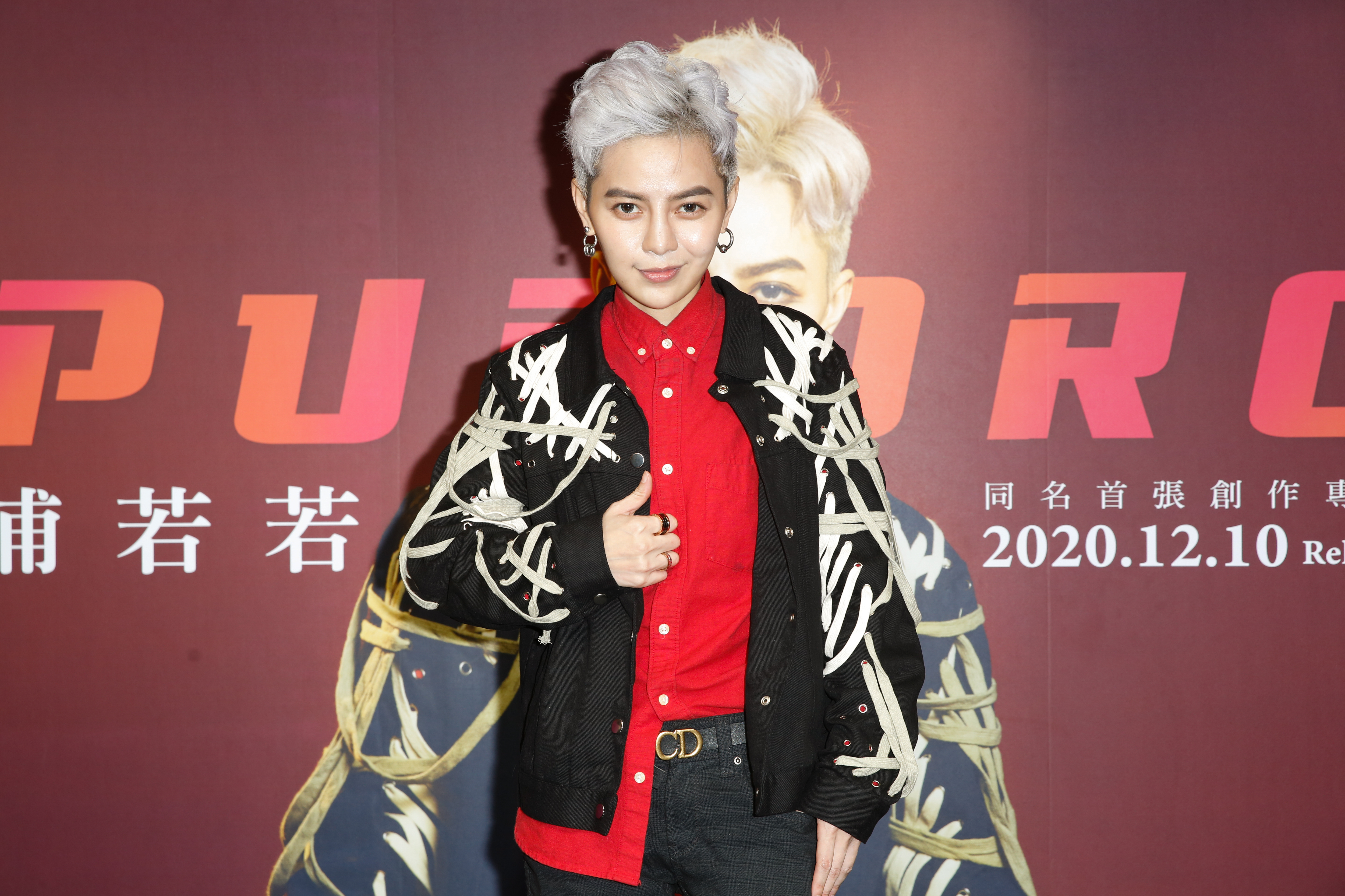 福茂唱片新人浦若若發行同名創作專輯，今（16日）開記者會，沒想到現場來賓比媒體多。