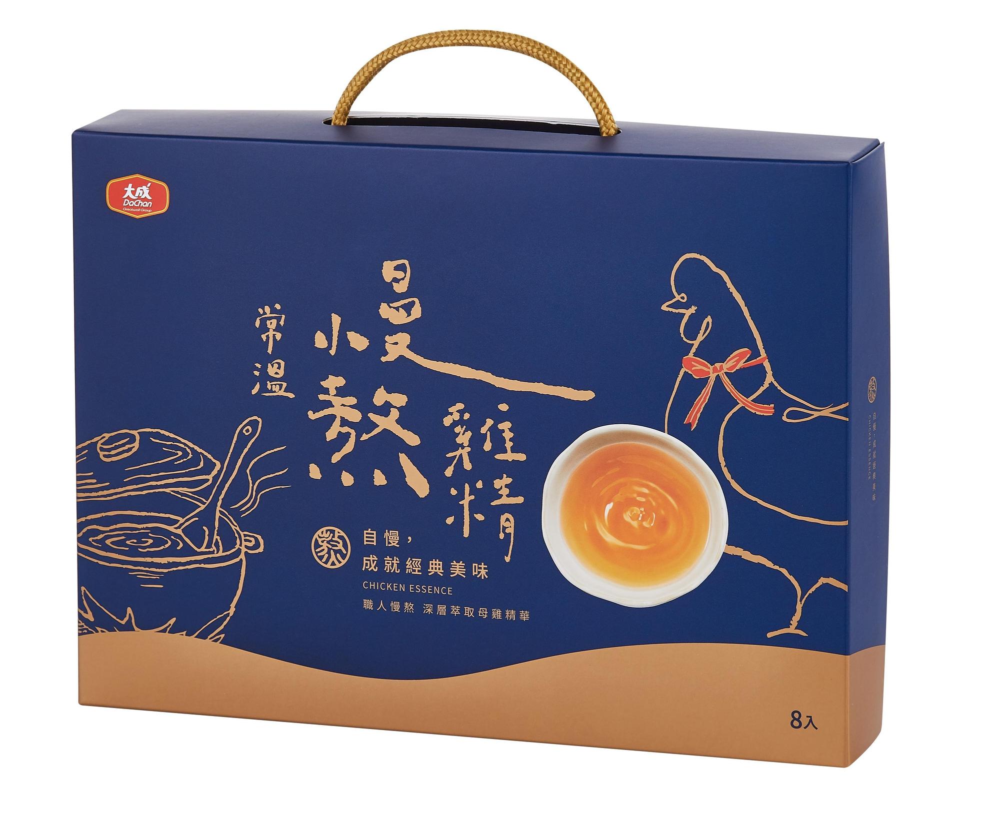 慢熬雞精使用飼養超過52週以上母雞,採全雞熬煮,可提升免疫力。(大成集團提供)