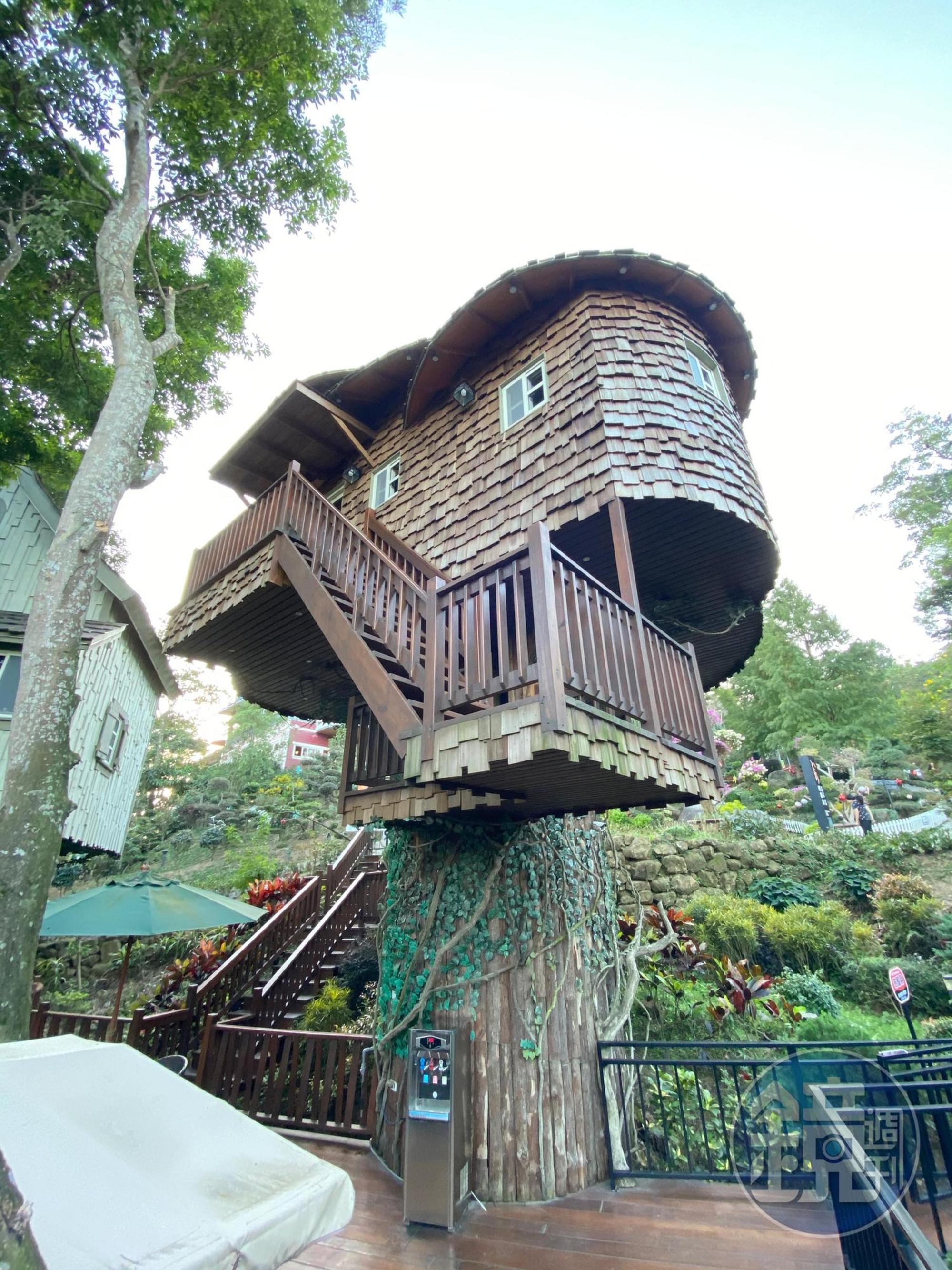 蘇維拉莊園提供樹屋、蘑菇等夢幻造型民宿。