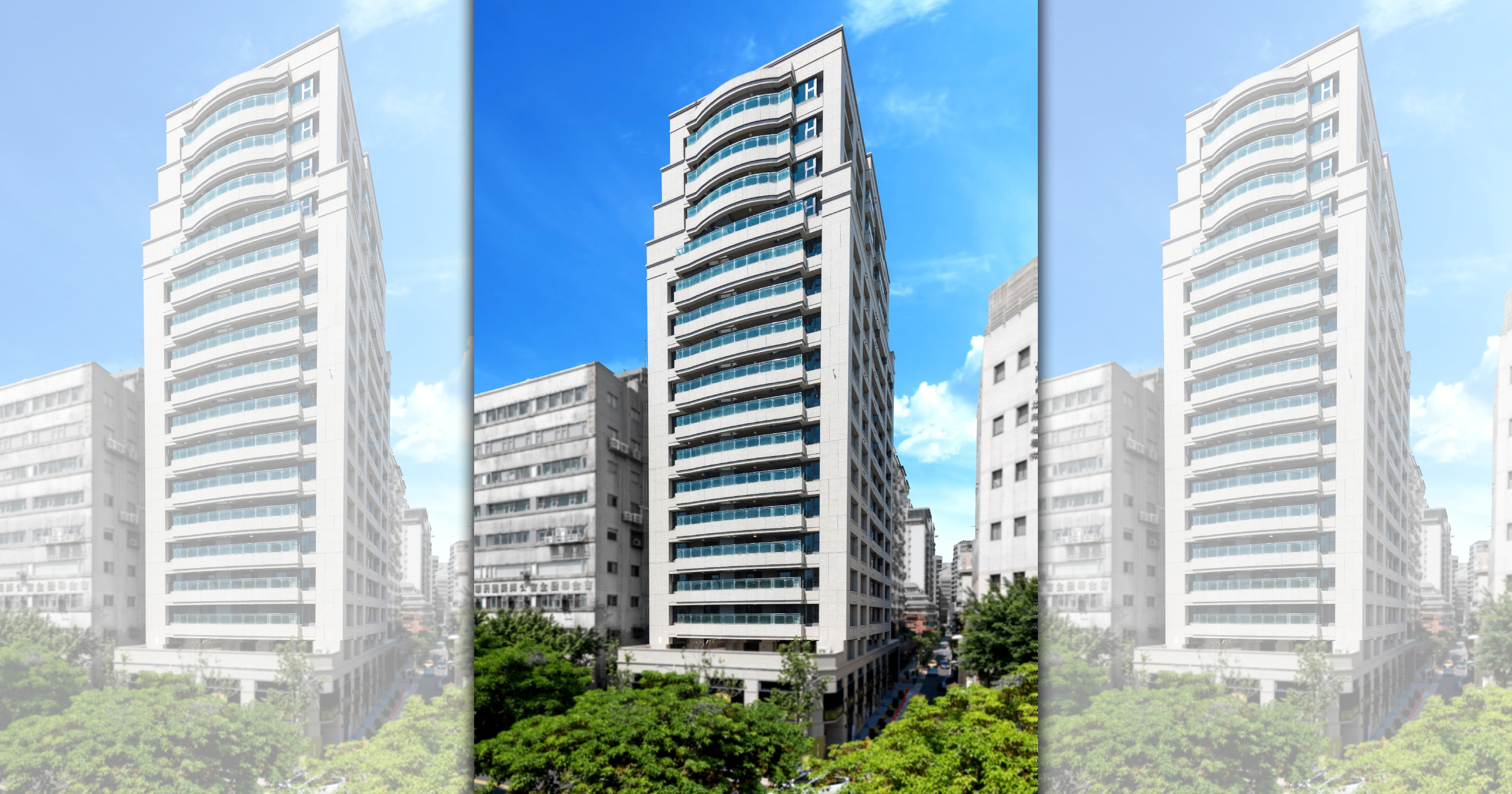 北市中山區第一個自主都更案「中山金澤」，位處中山北路、民權東路地段核心，外觀規劃與建材都很講究，由日本熊谷組—華熊營造負責施工興建。（圖：業者提供）