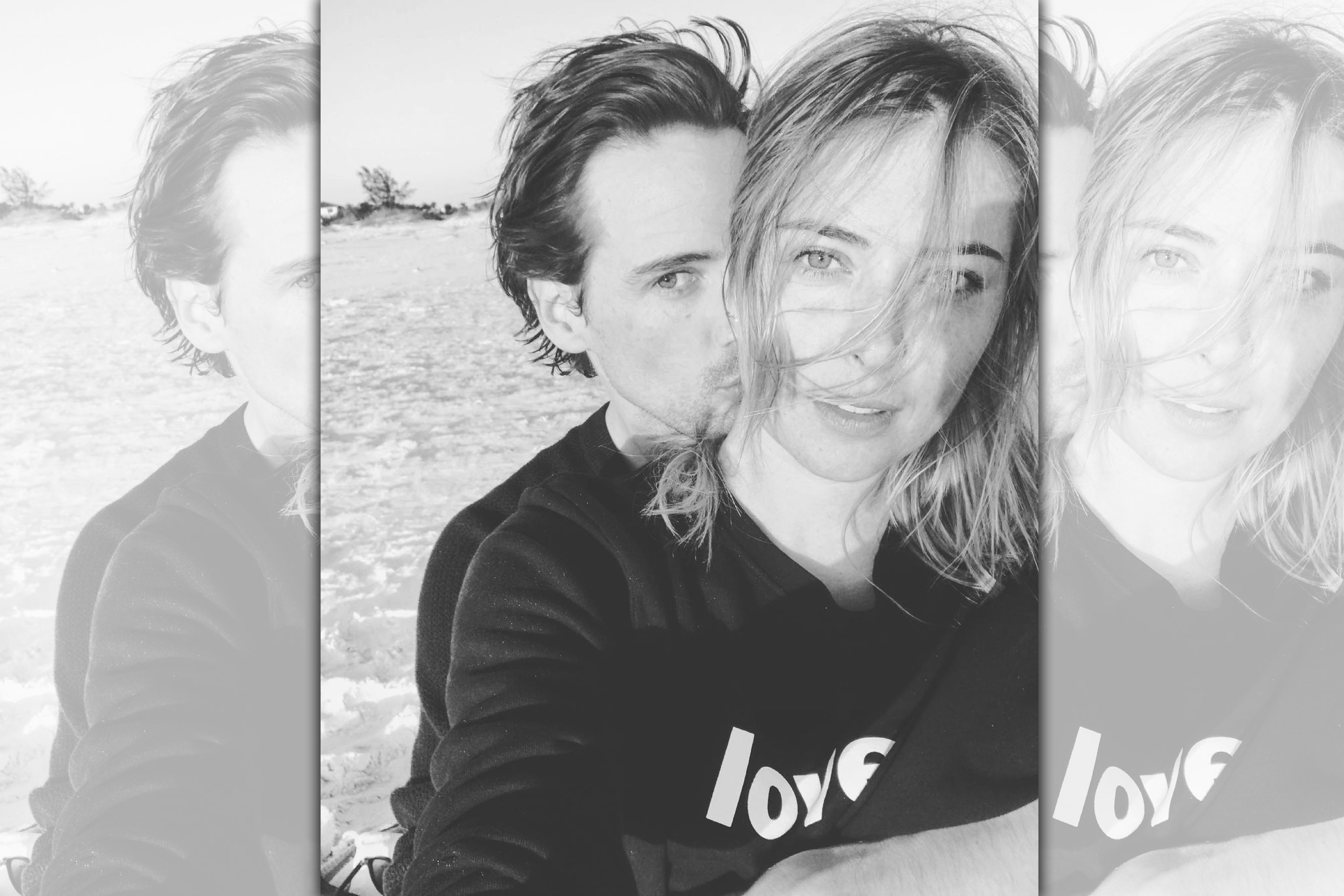 「莎娃」莎拉波娃（右）在IG宣布與英國男友亞歷山大（左）訂婚。（翻攝Sharapova IG）