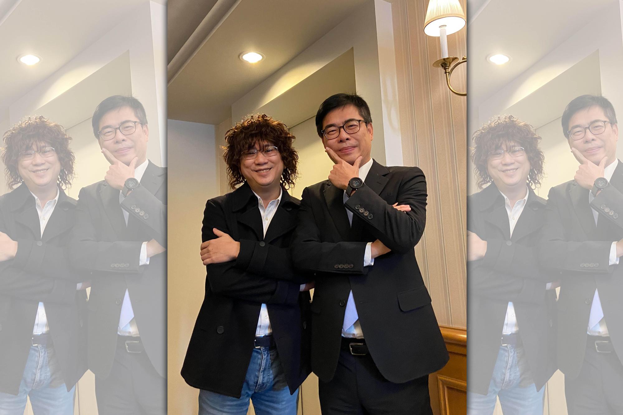 486先生力挺市長陳其邁,包下3,000間飯店客房作為購物贈品。(翻攝自陳其邁臉書)