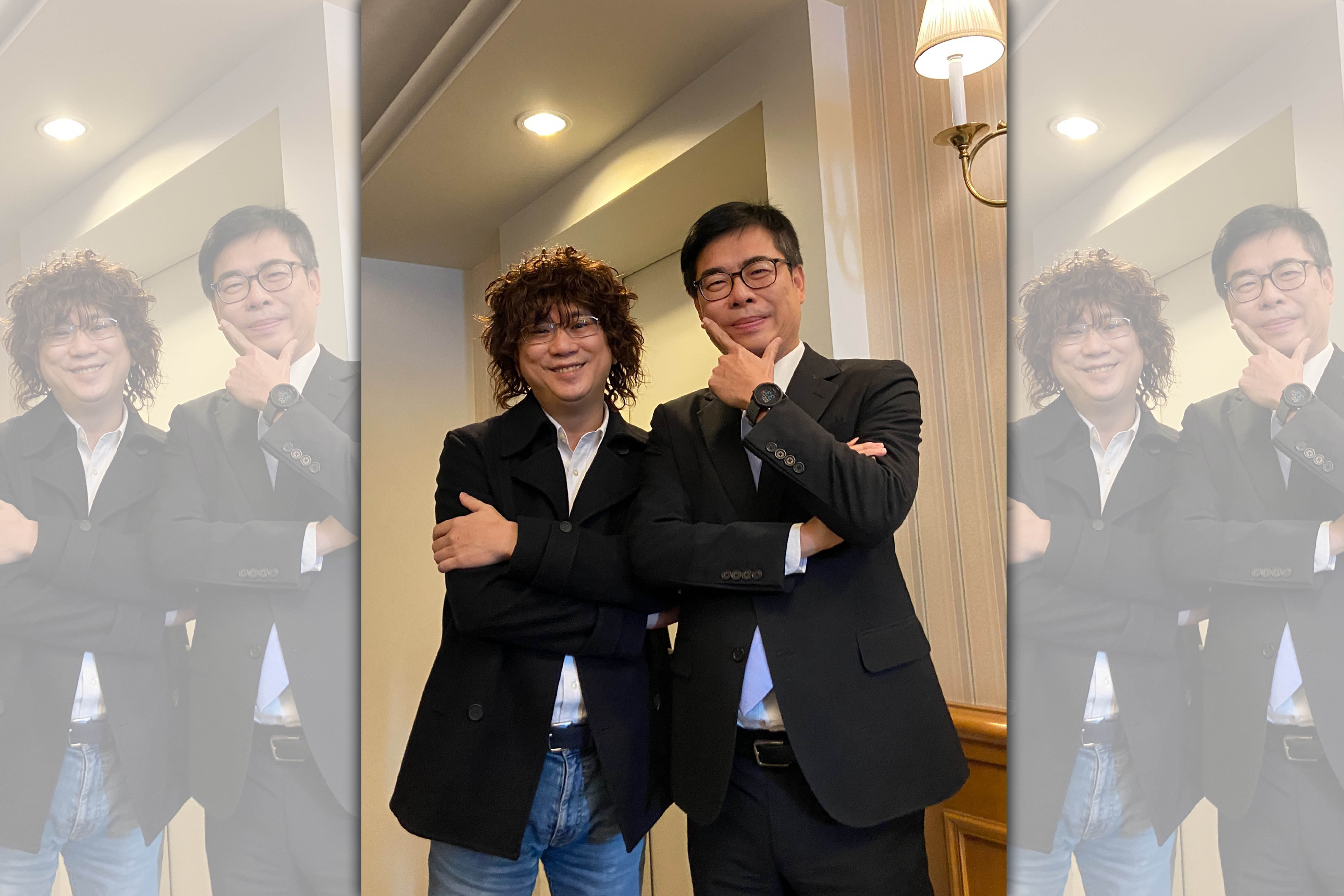 486先生力挺市長陳其邁，包下3,000間飯店客房作為購物贈品。（翻攝自陳其邁臉書）