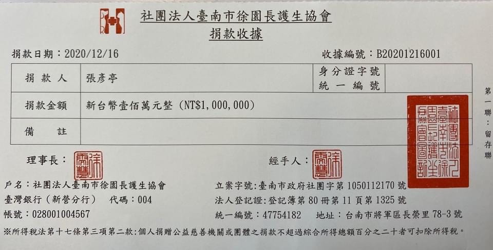 愛狗的費玉清,捐贈100萬給台南徐園長護生園。(翻攝自臉書)