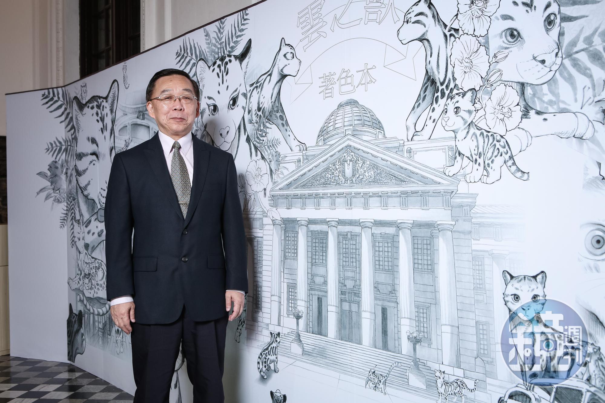 臺博館館長洪世佑認為，創意上一定要尊重漫畫家的專業，才能把《雲之獸》成功推廣出去。