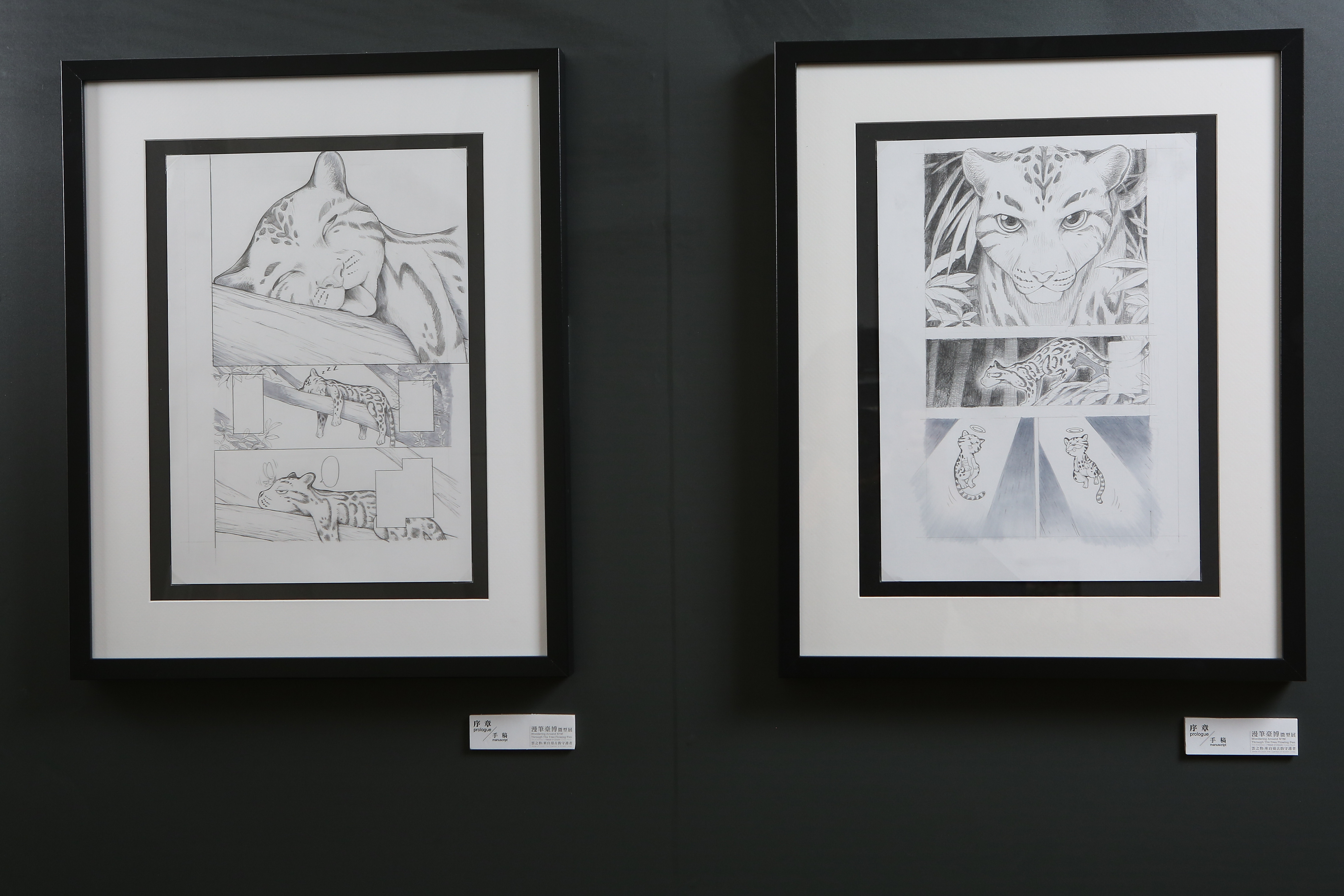 漫畫家漢寶包把《雲之獸》手繪原稿捐給臺博館，成為臺博館12萬件典藏品中唯一的漫畫作品。