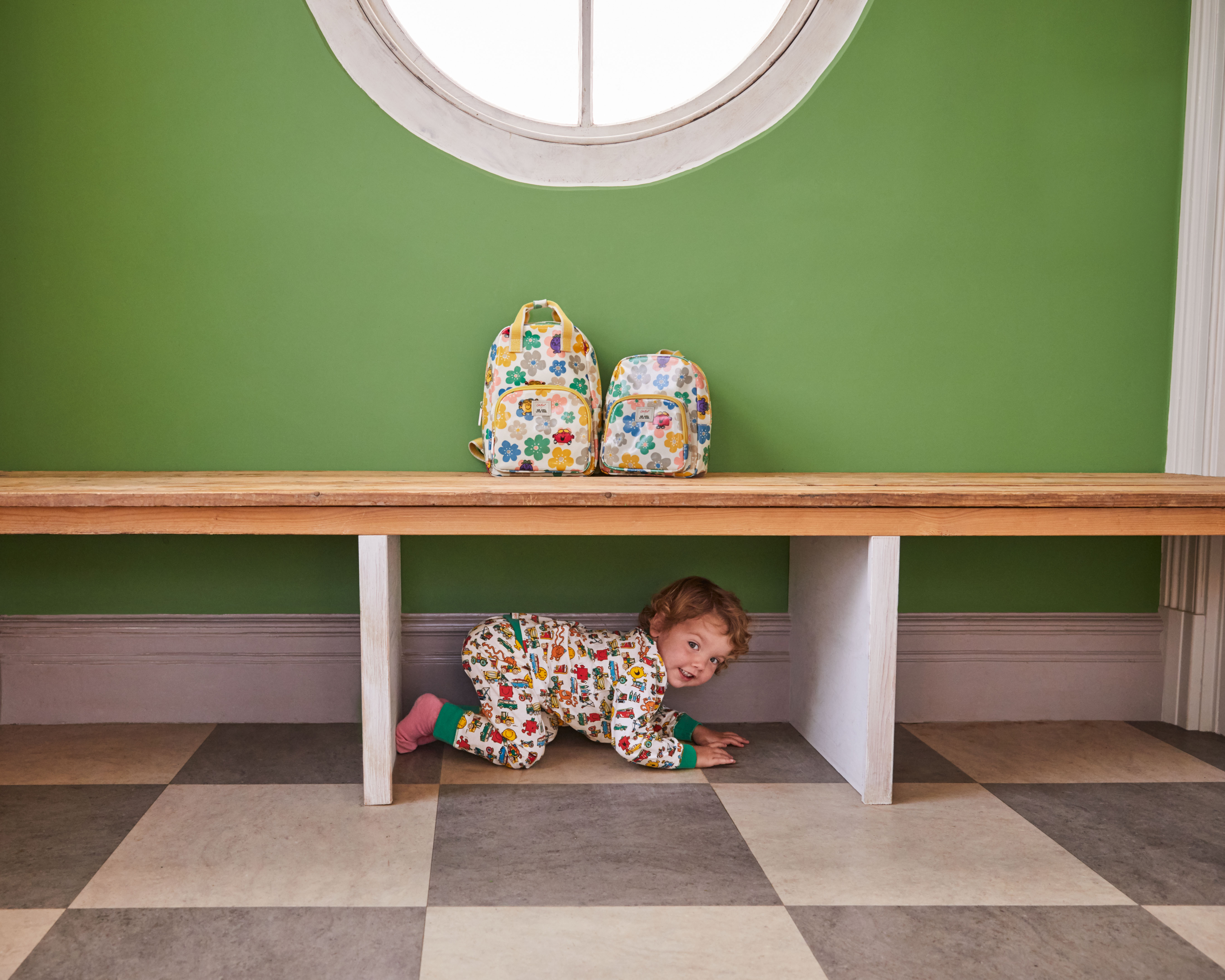 Cath Kidston與Mr. Men & Little Miss推出的限定聯名商品，超級可愛。（永三提供）