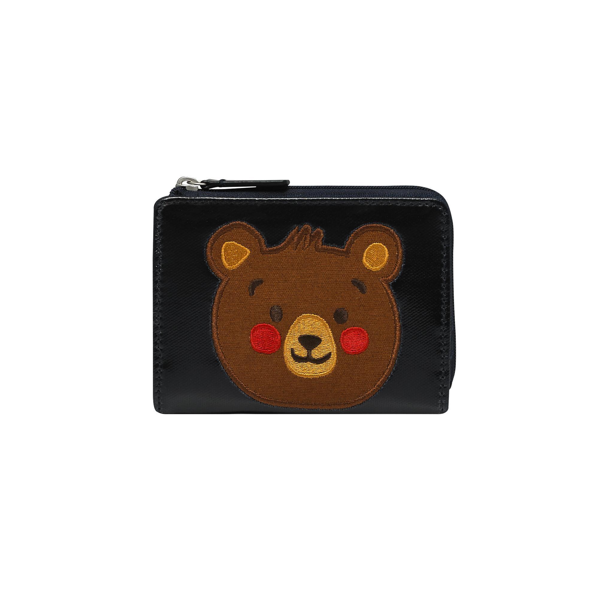 Woodland Bear零錢包短夾。NT$1,880。(永三提供)