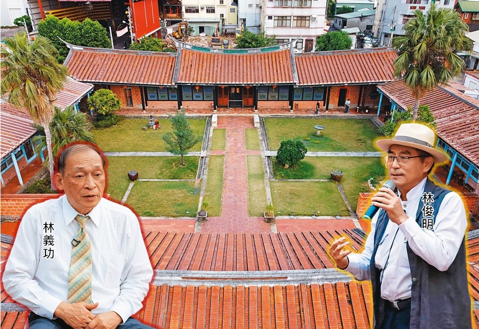 霧峰林家「宮保第」等古蹟的經營權，目前由偏房子孫獨攬。（資料照片）