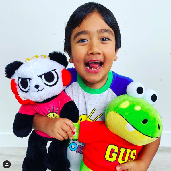 年僅9歲的美國德州小網紅萊恩(Ryan KaJi)3度蟬聯全世界最賺錢的YouTuber榜首。(翻攝Ryan KaJi IG)