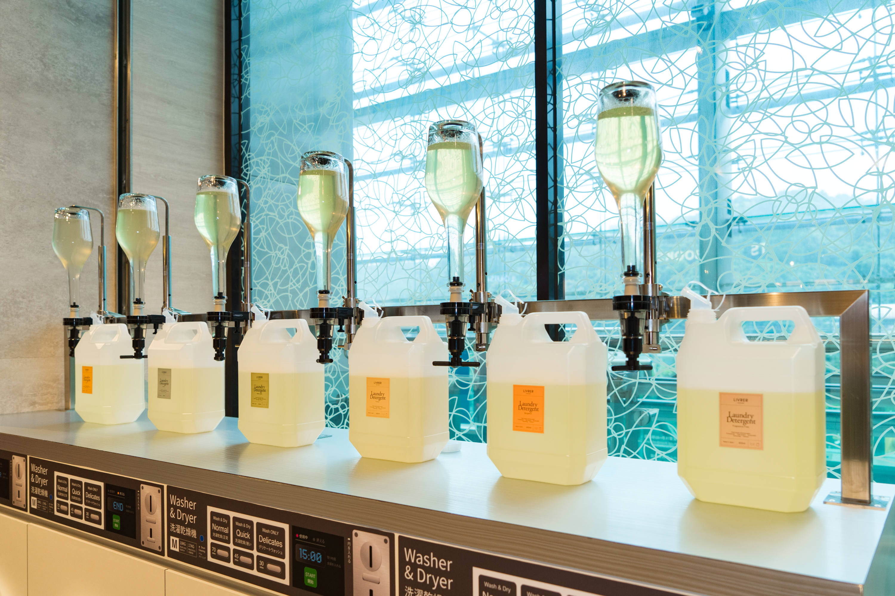 LIVRER麗芙開設海外首間洗衣專門店，選在蔦屋書店南港店。（在商行提供）