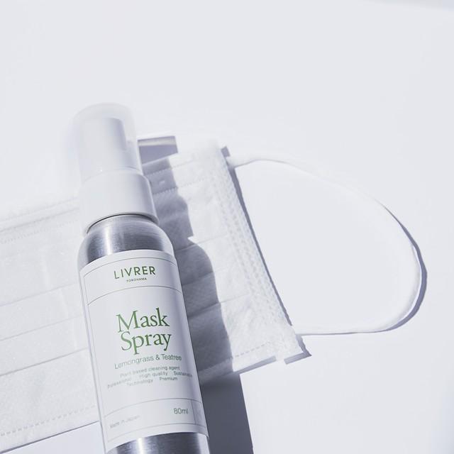 口罩專用除臭抗菌噴霧NT$550 LIVRER。（在商行提供）