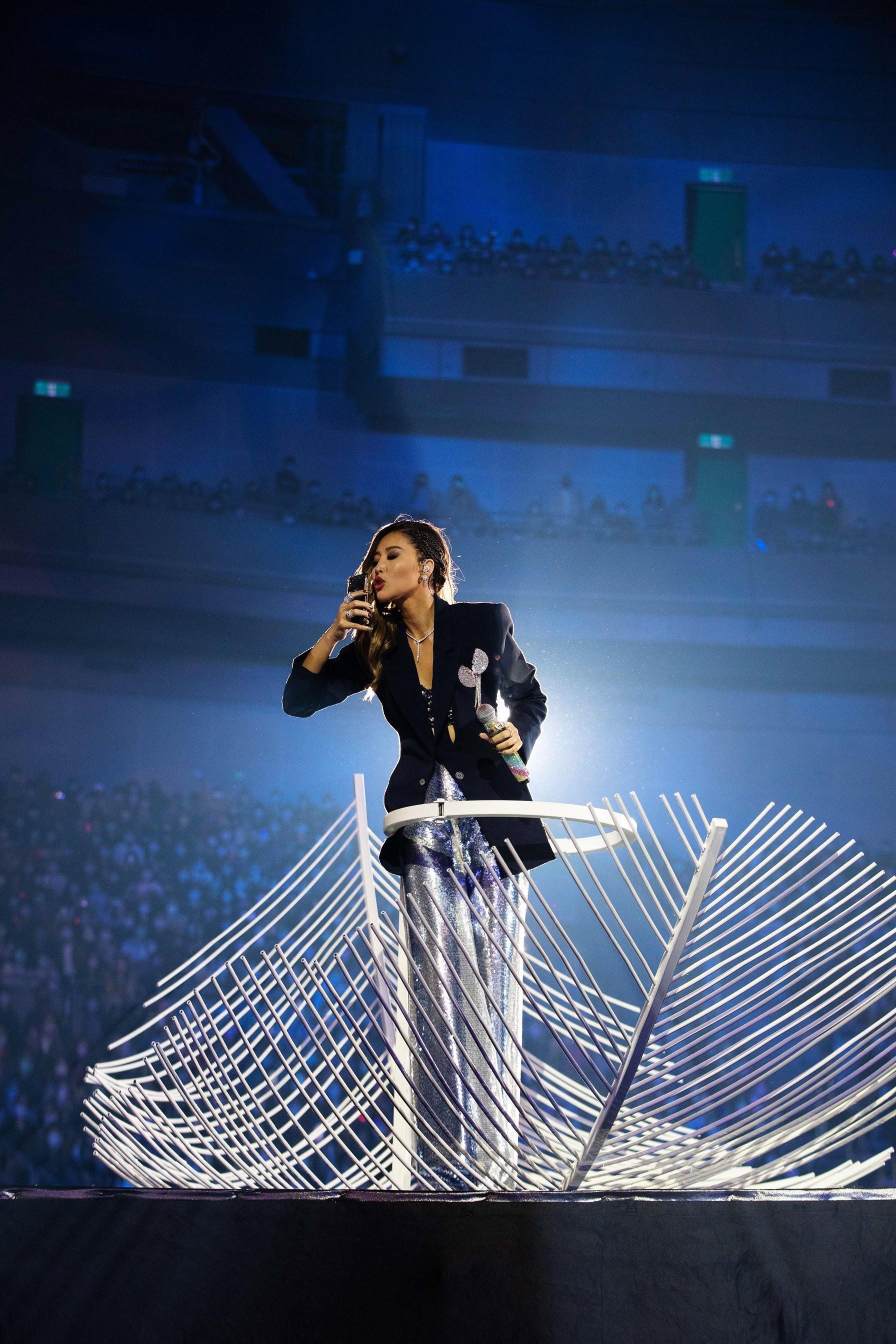 A-Lin因狂吃鹹酥雞配珍珠奶茶而過胖、體脂飆高引起心臟及婦科不適。(宜辰整合行銷提供)