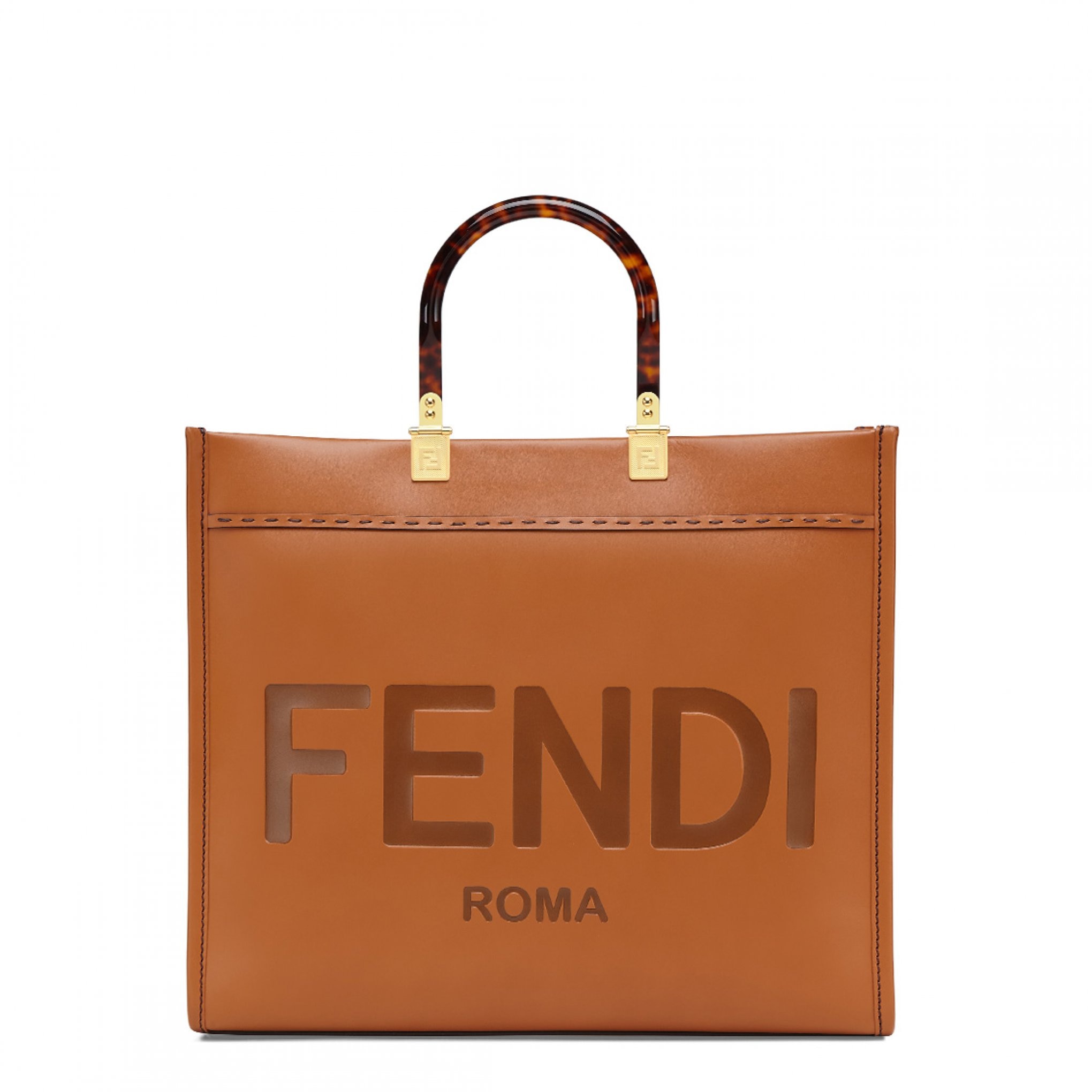 Sunshine Shopper咖啡色款。NT$86,900(FENDI提供)