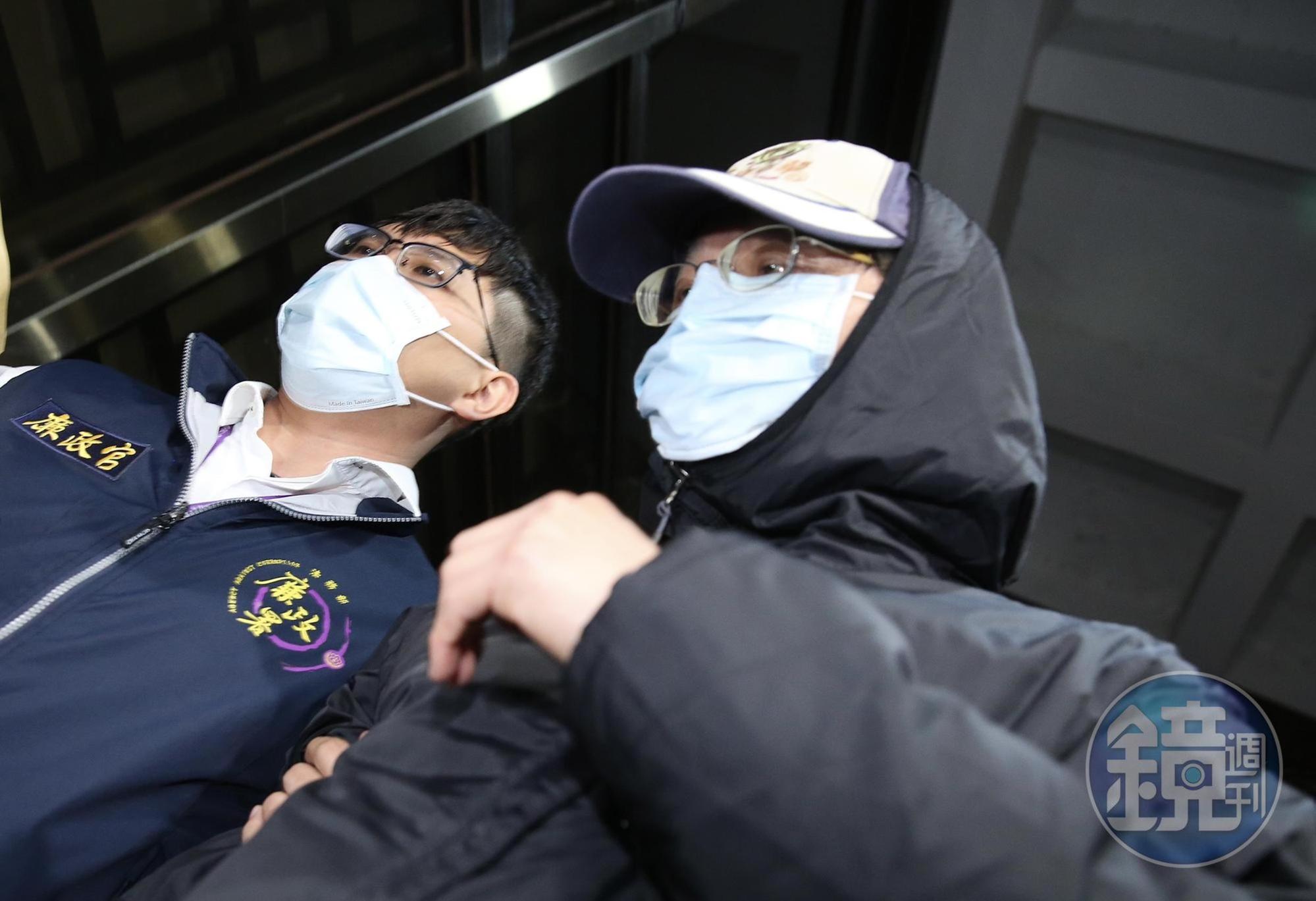 統一投信資深副總闕志昌訊後遭聲押禁見。