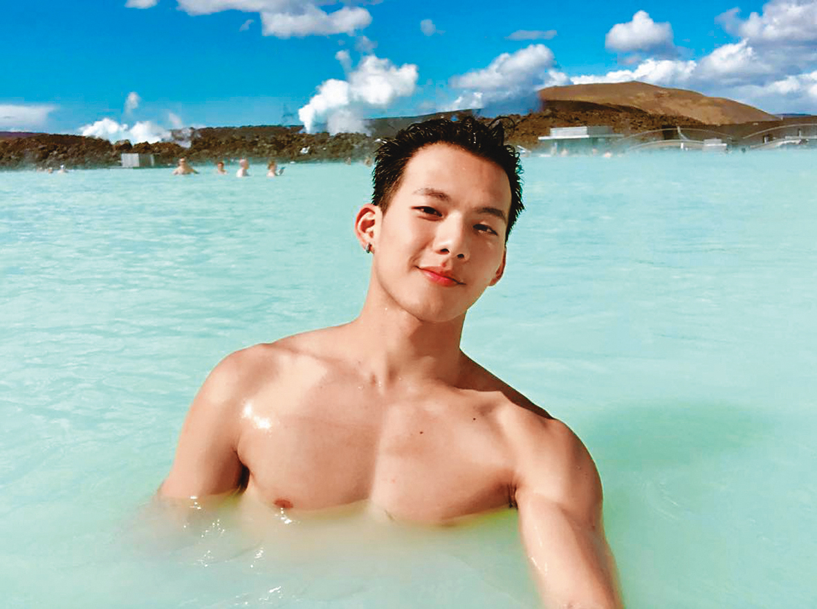 吳念軒身材結實有線條，虜獲不少男、女粉絲。（翻攝自吳念軒IG）