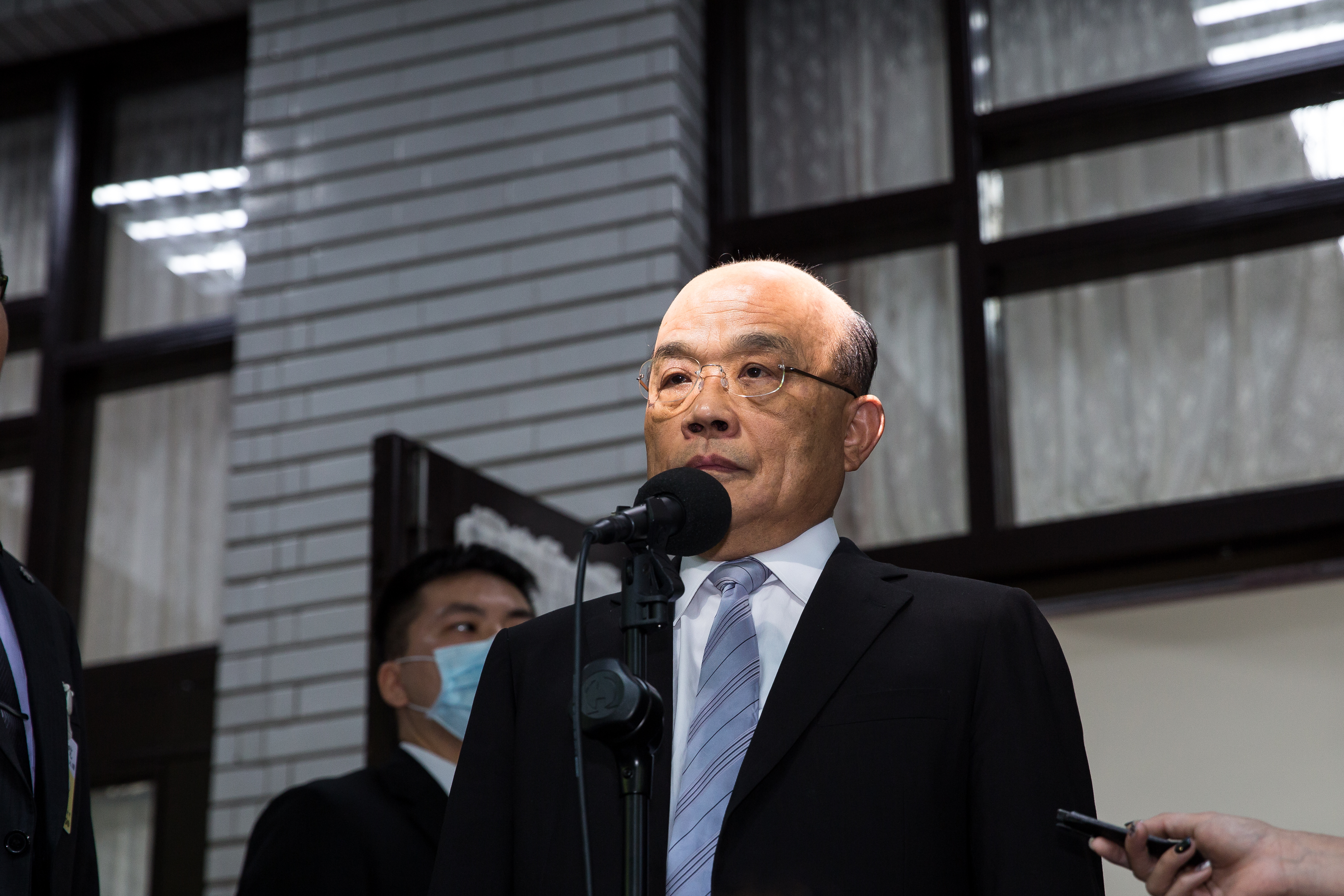 針對萊豬議題，蘇貞昌表示社會會看見政府是站在對的一方。（本刊資料照）