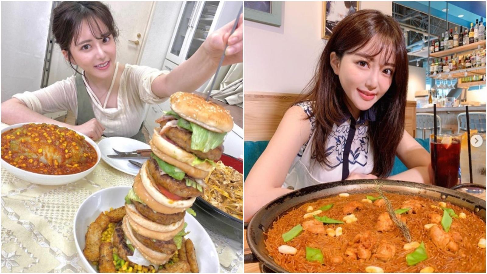 谷亞沙子食量驚人。(翻攝自谷亞沙子Instagram)