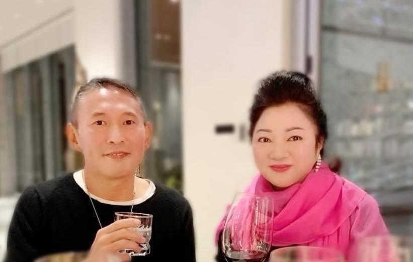 白冰冰參加朋友聚會巧遇身陷性侵案的鈕承澤。（翻攝自白冰冰臉書）