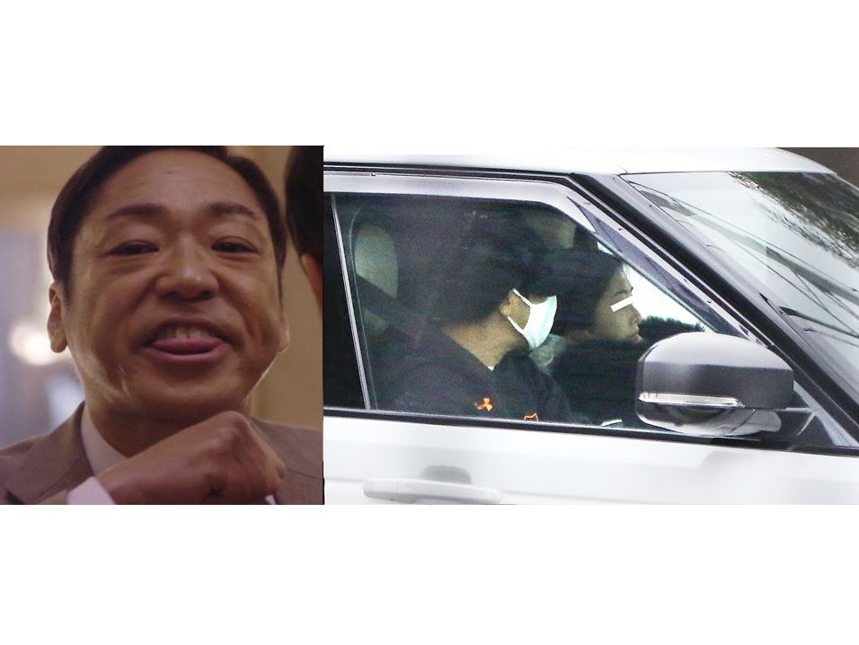 香川照之被拍到與新歡同車出入豪宅。（翻攝自《女性自身》）