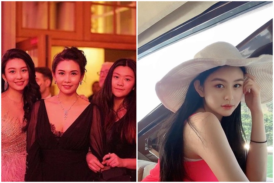 邱淑貞的大女兒沈月登上雜誌封面，女神基因一覽無遺。（翻攝自沈月IG）