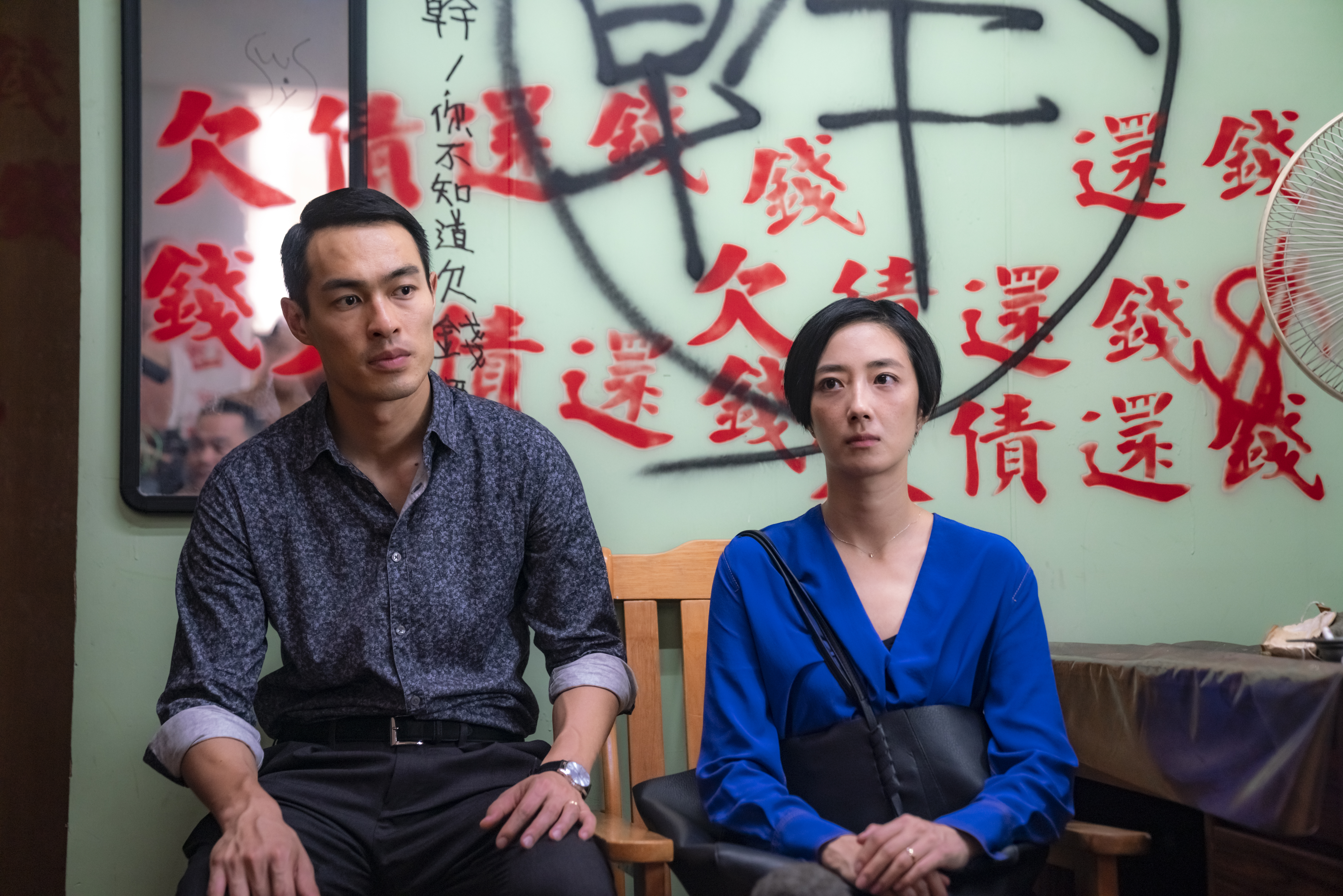 《腿》裡的桂綸鎂(右)與楊祐寧(左),人設跟《孤味》的林秀英和陳伯昌很像,但卻是風格與結局都大不同的電影。(甲上提供)