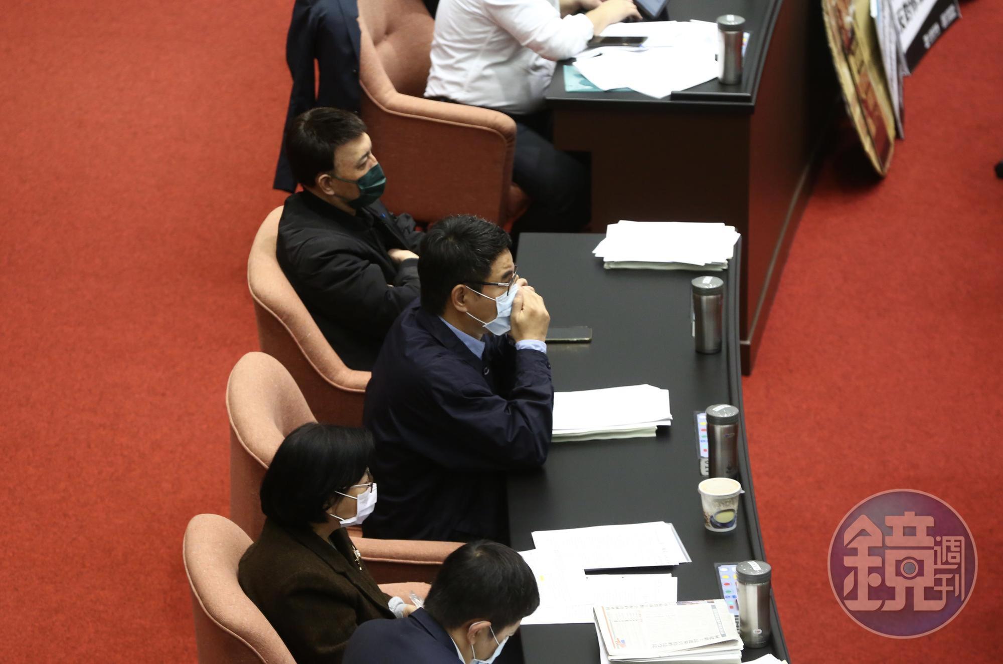 民進黨立委劉建國今表決時多數都棄權。