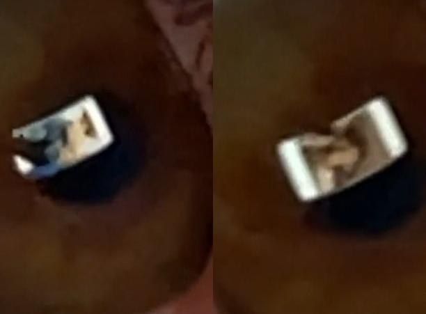 女友的眼睛出現背叛證據,賴都賴不掉。(翻攝自tiktok)