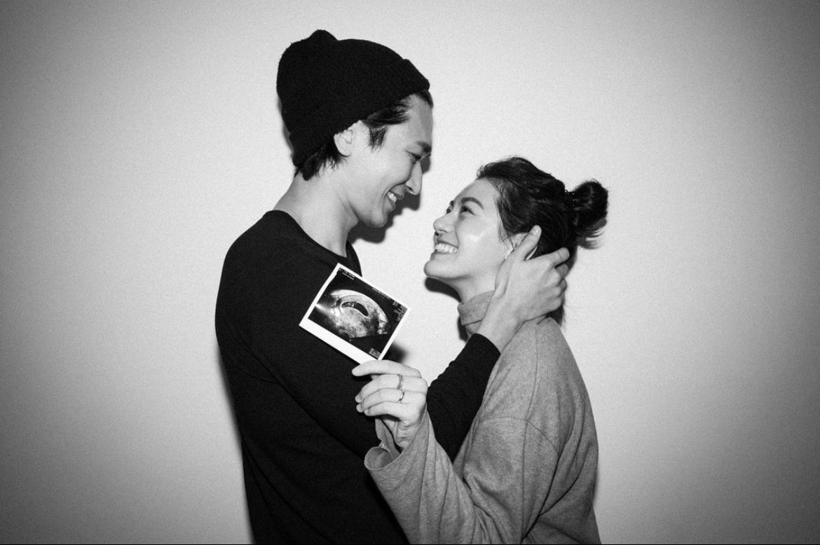 邵翔、小蠻結婚9個月後順利懷孕。（翻攝自邵翔臉書）