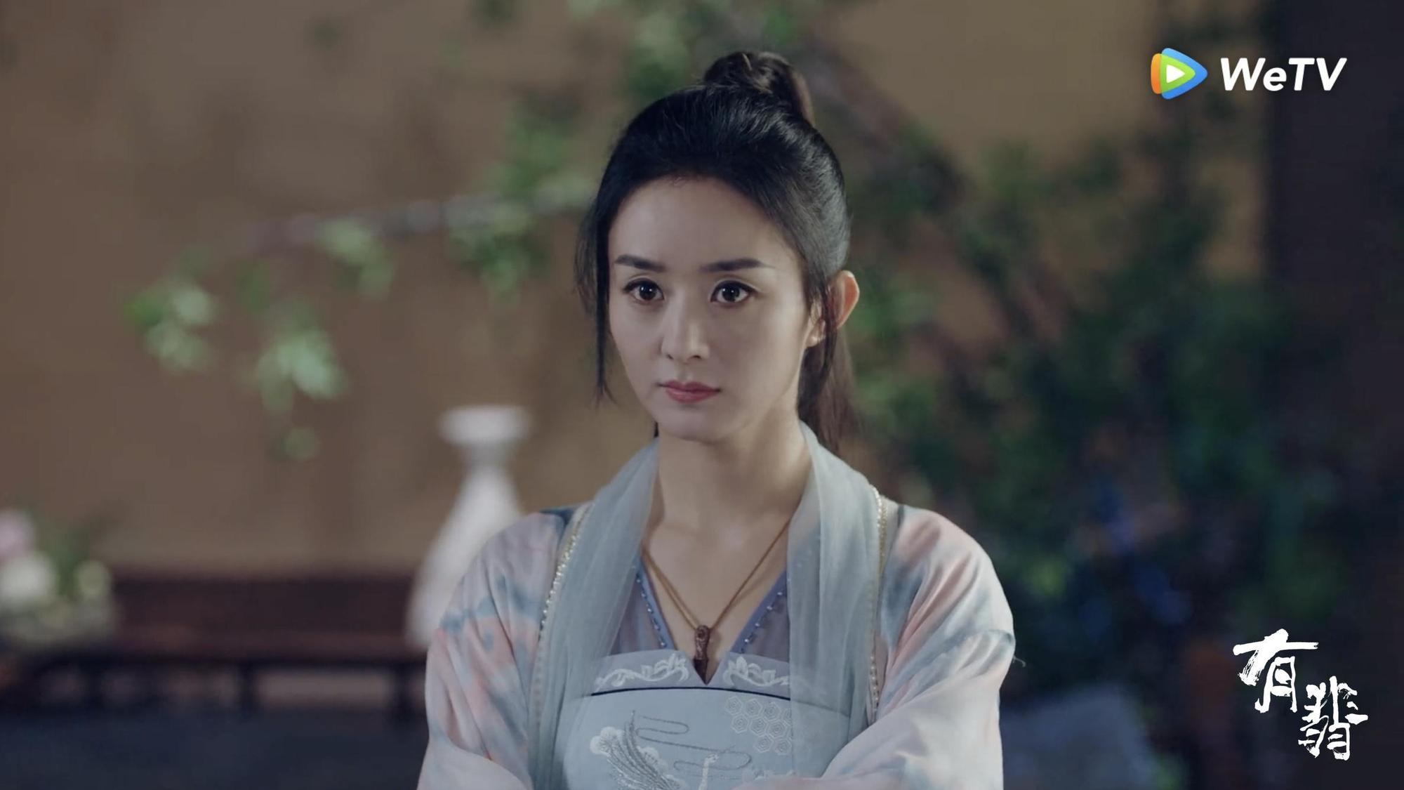 在《有翡》中趙麗穎飾演女俠,幾乎每集都有打戲。(WeTV海外站提供)