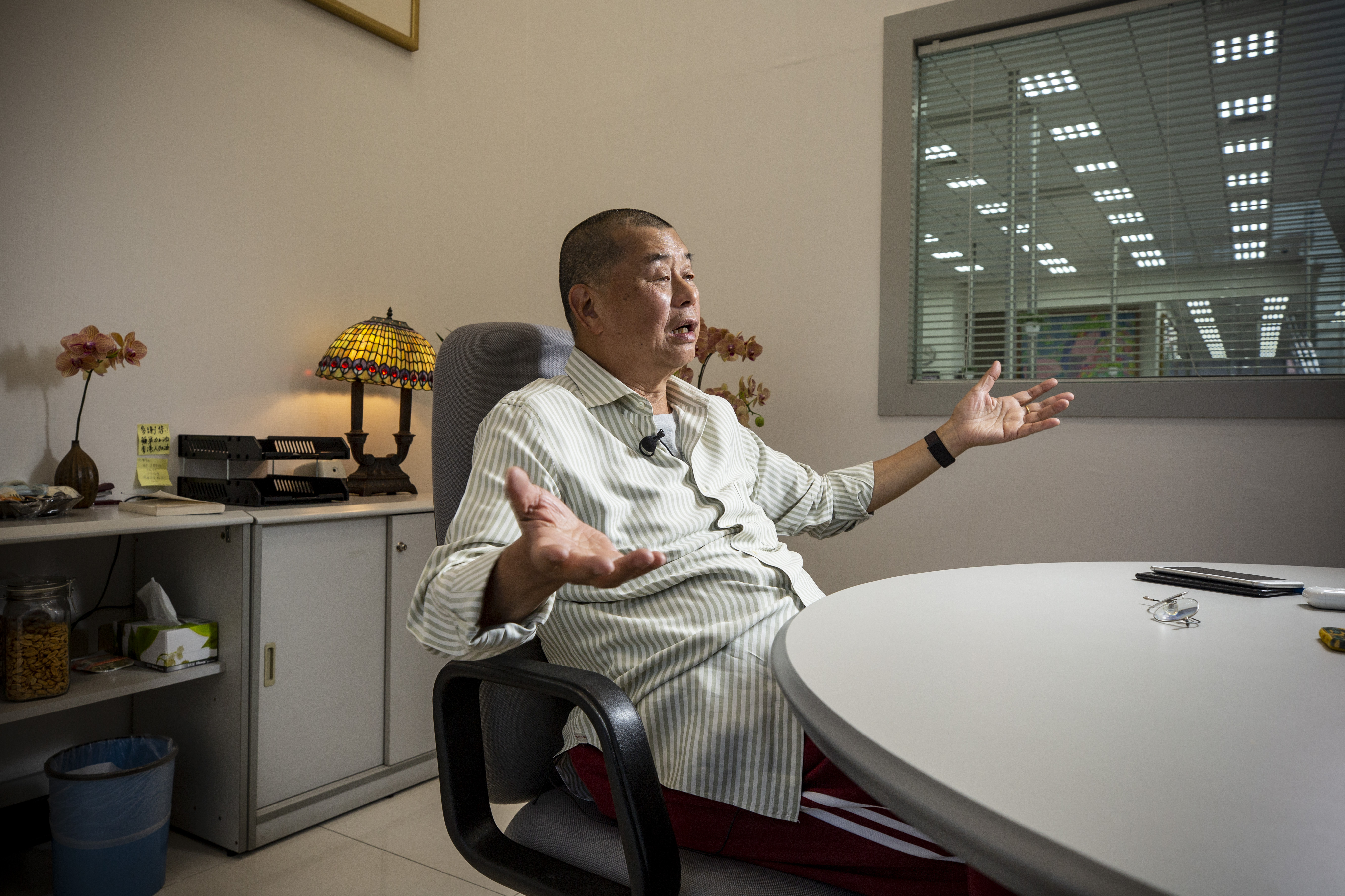 壹傳媒創辦人黎智英昨向高等法院申請保釋獲法官批准，推特帳號也停止運作。