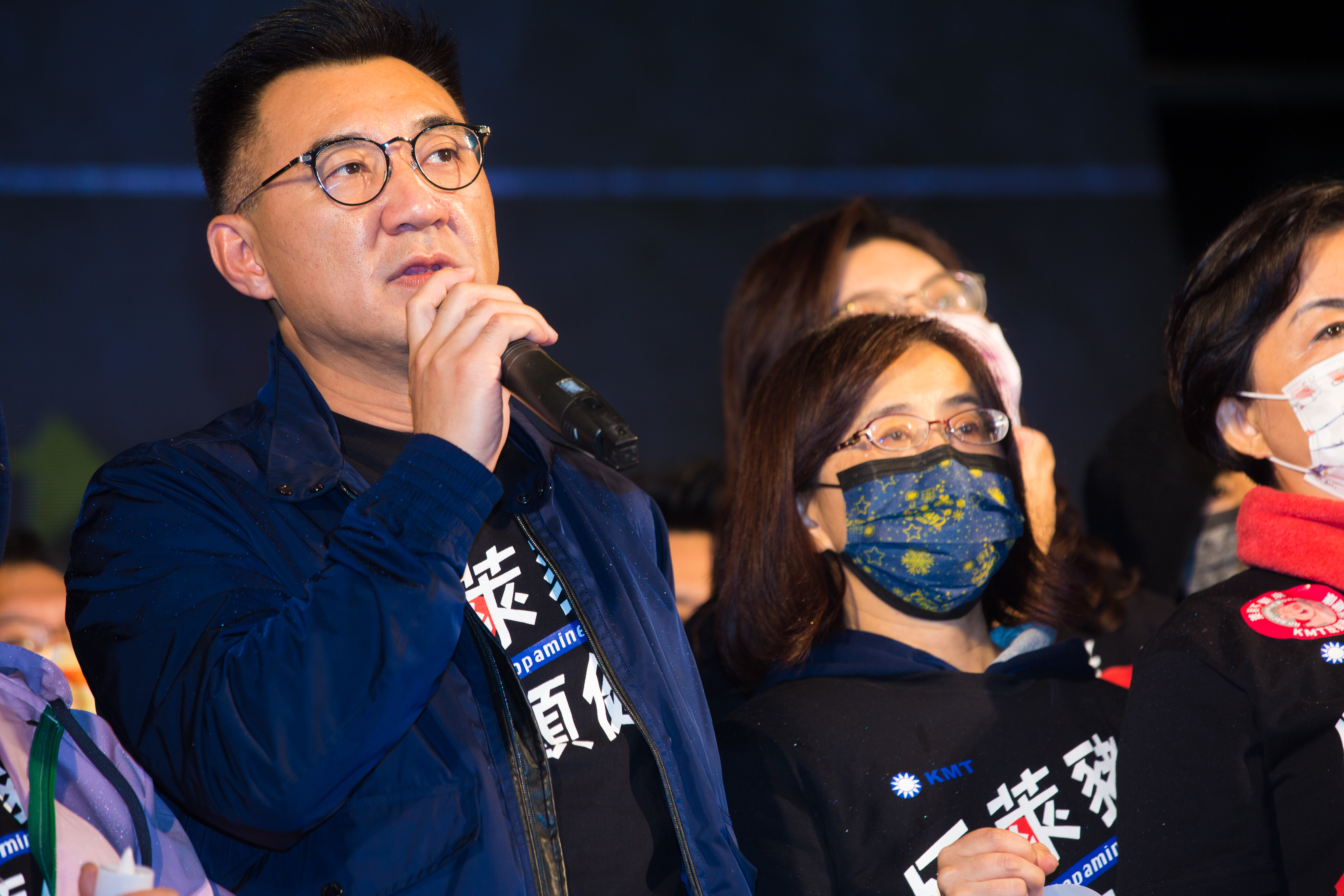 江啟臣今日在國會中發言時播放的影片，遭抓包有造假片段，民進黨要求他公開道歉。（本刊資料照）