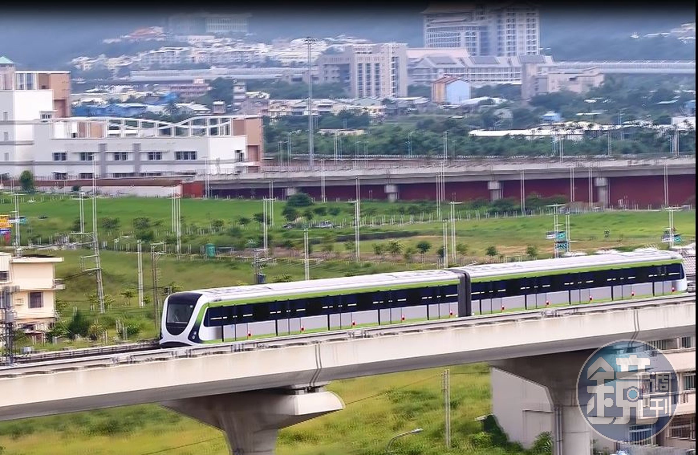 中捷列車測試都OK，通過初履勘，試營運時卻出包。（讀者提供）