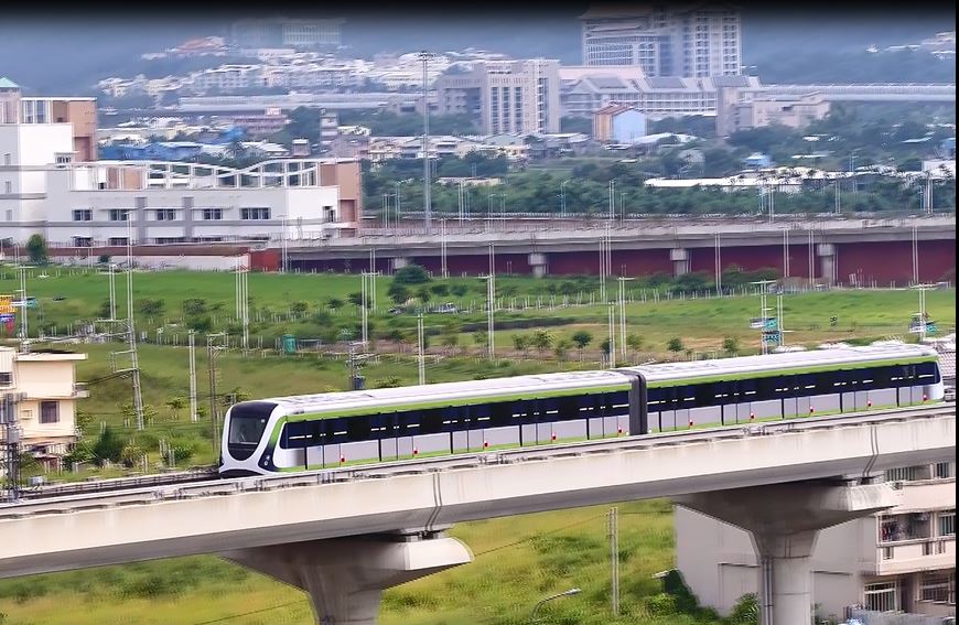 中捷列車測試都OK，通過初履勘，試營運時卻出包。（讀者提供）