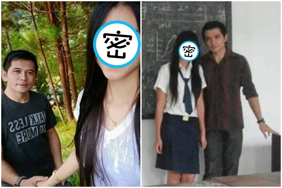 印尼就有一名13歲少女，愛上大她14歲的男老師。（翻攝自vindavirginia IG）