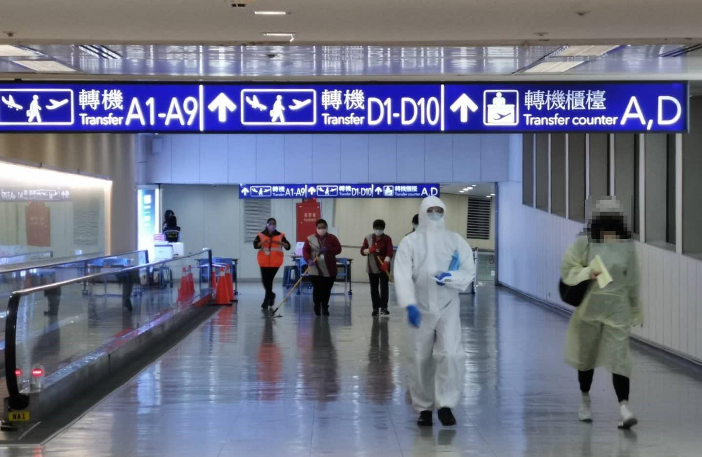 林佳龍也在臉書發文對機場的防疫人員致上最高的感謝。（翻攝自林佳龍臉書）