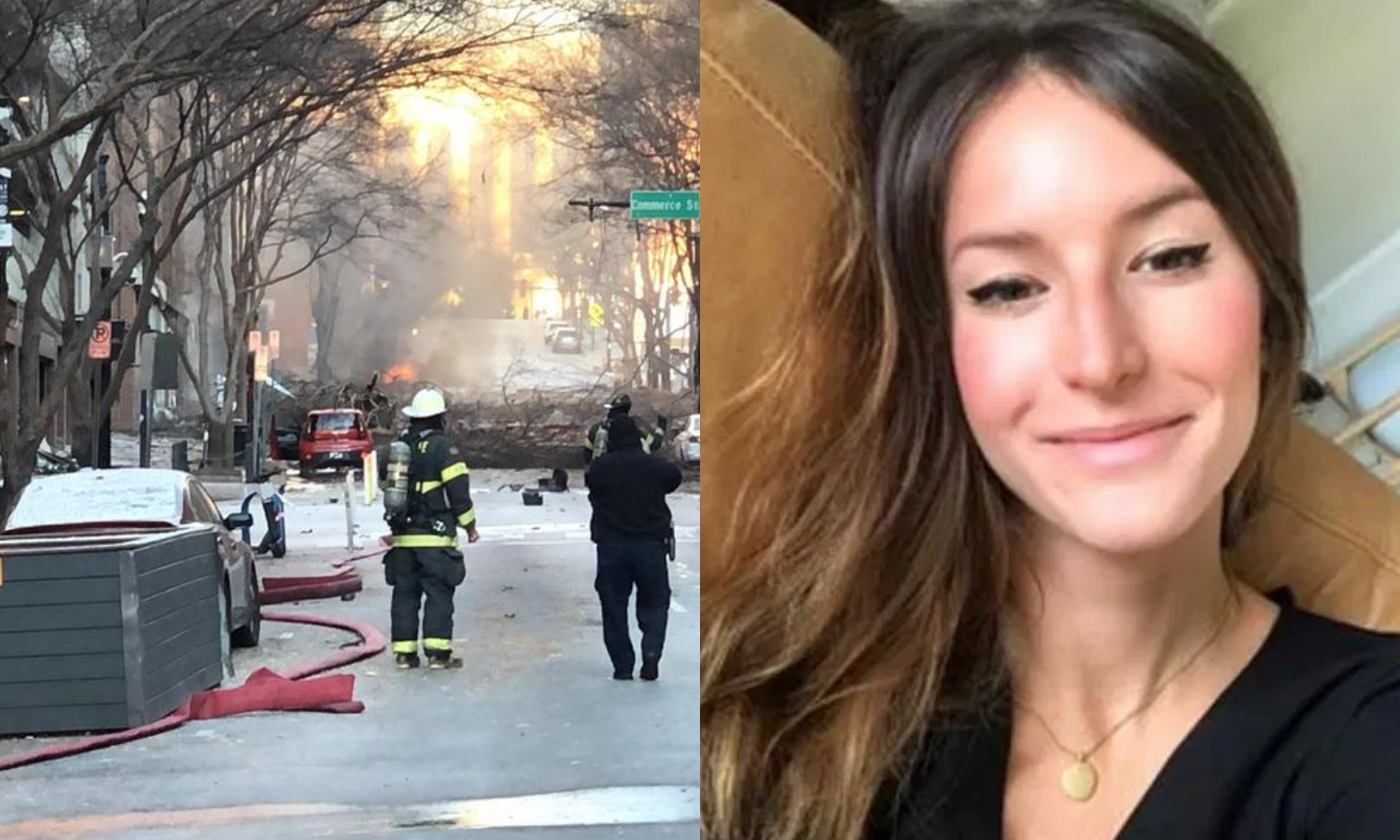 爆炸案主嫌在案發前,將名下2處房產轉移給一名29歲女性。(翻攝自納許維爾消防局Twitter/斯溫FB)