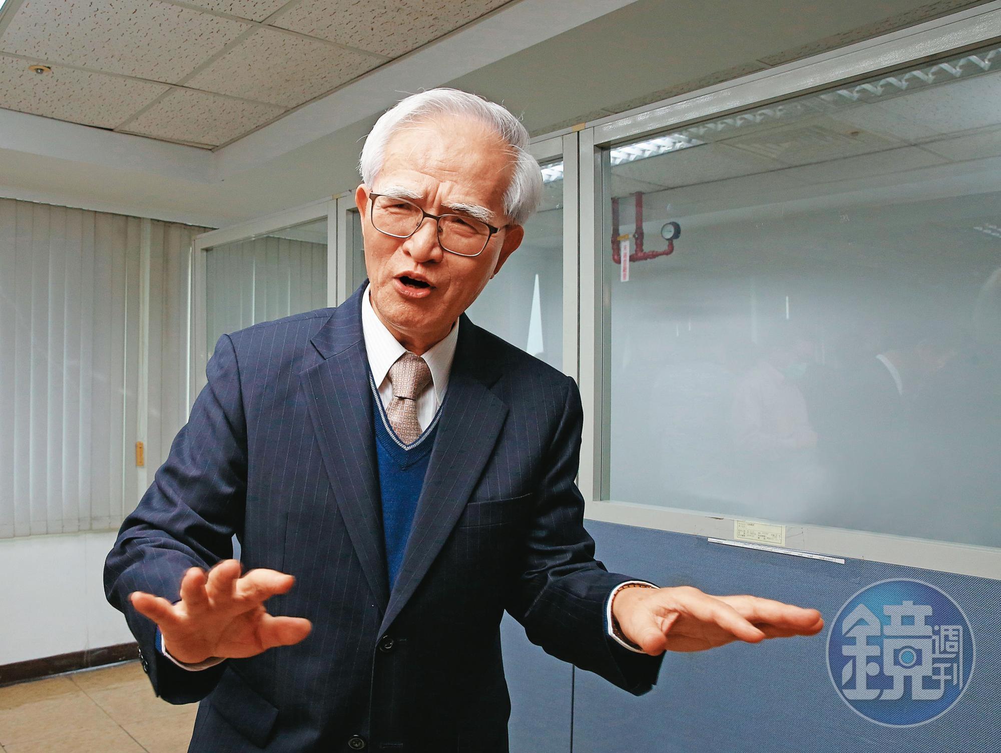 盧明光表示自己最多就當3年的董事長，3年就可以把大同理好頭緒，未來就交給專業經理人。