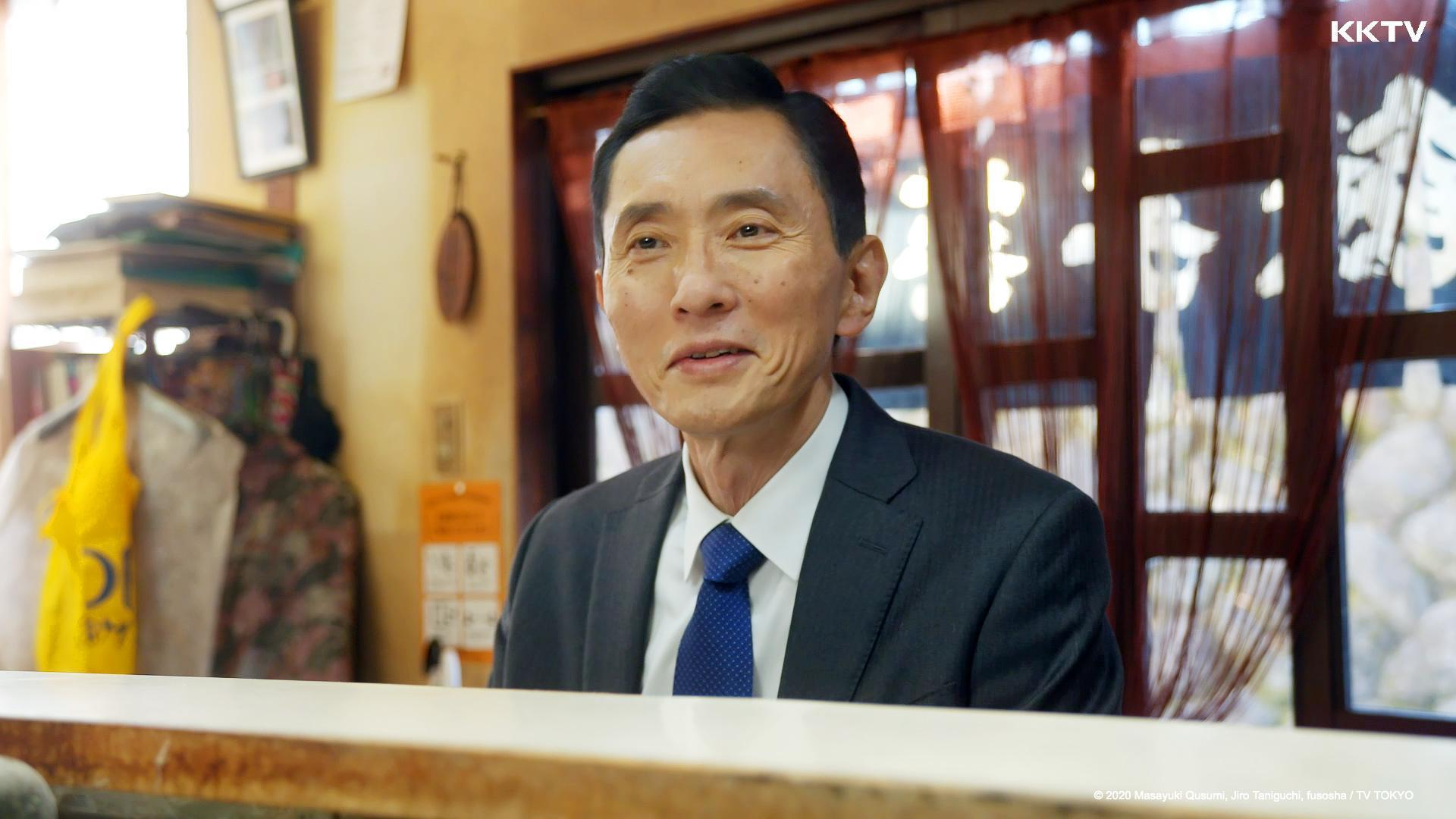 五郎雖然一直都是一個人在餐廳用餐,但近幾個月礙於疫情也十分小心。(KKTV提供)