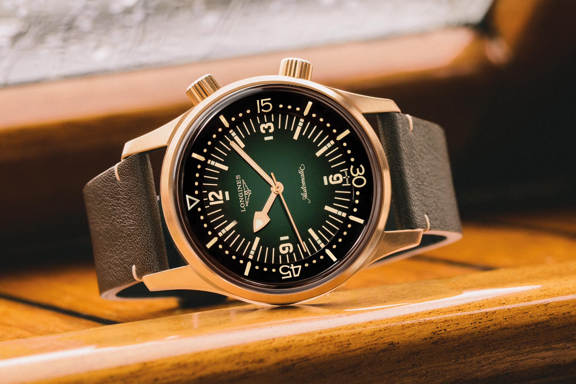 【錶壇焦點】銅綠新面貌！浪琴Legend Diver復刻潛水錶新款現身