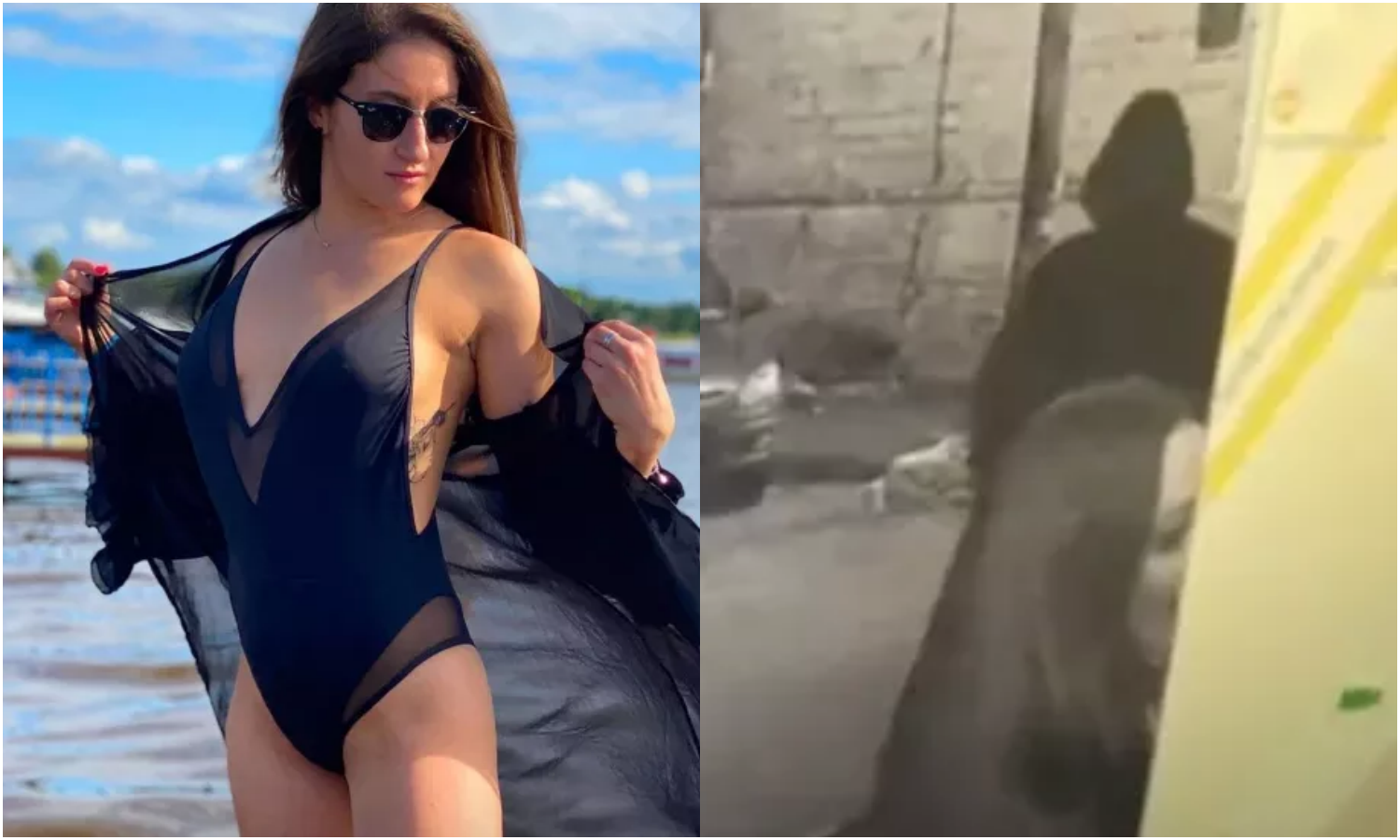 女舞者街頭遭槍殺，警方朝情殺方向調查。（翻攝自普羅妮娜IG／莫斯科警方）