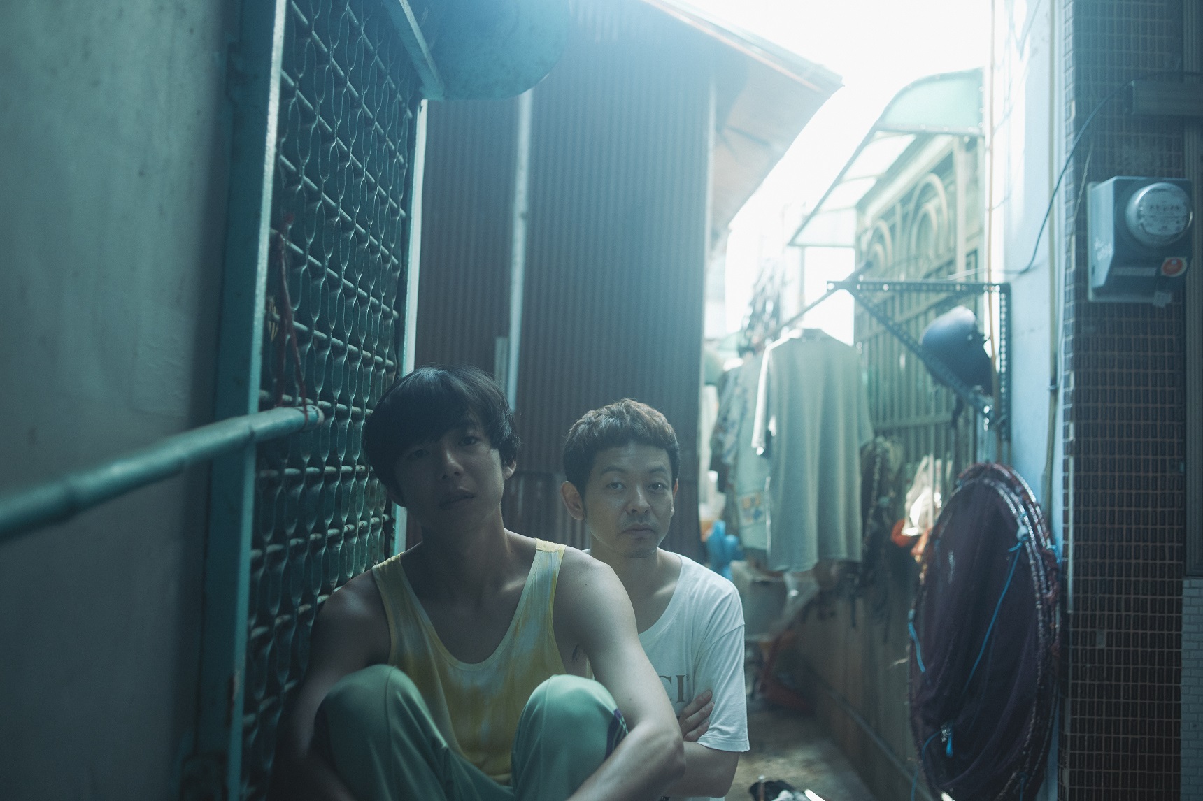 由水間龍（左）、山中崇主演的《燕》前年來台灣高雄取景，演員們都對台灣留下深刻印象。（希望行銷提供）