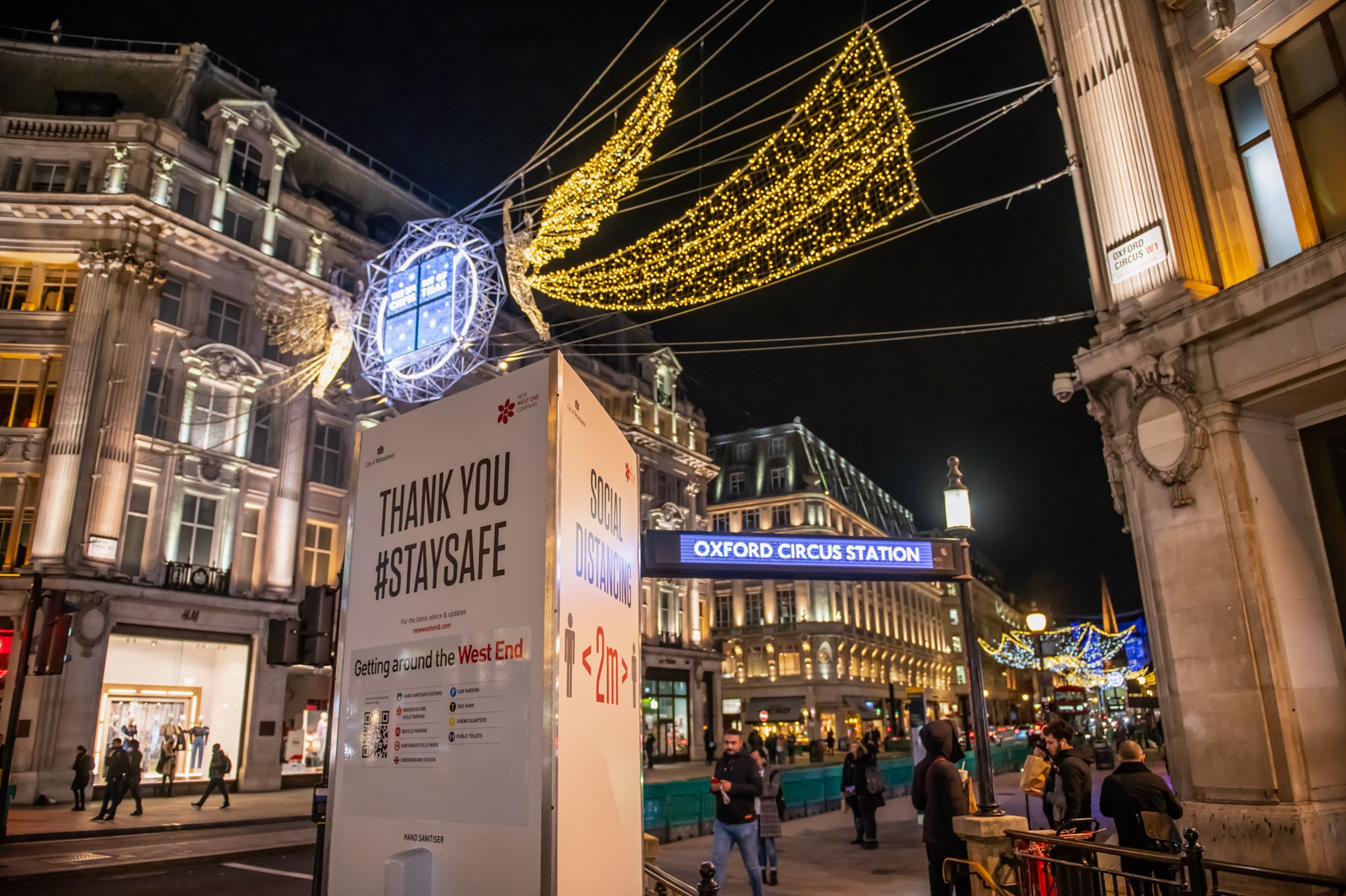 新冠病毒肆虐全球，深受其苦的歐元區恐下半年才復甦。（翻攝自Westminster City Council臉書）