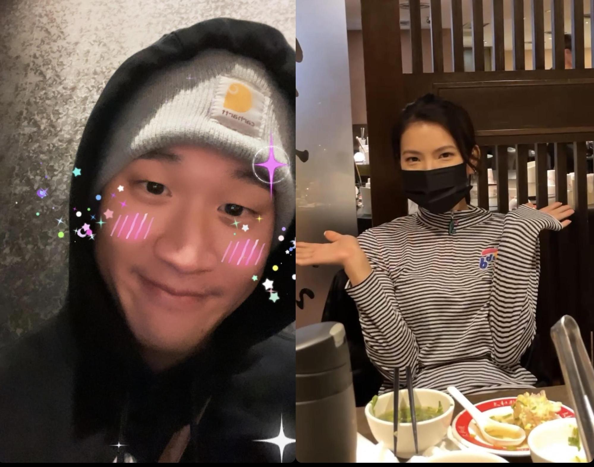 周興哲在IG上以歡笑的方式回應自己的最新花邊。(翻攝周興哲IG)