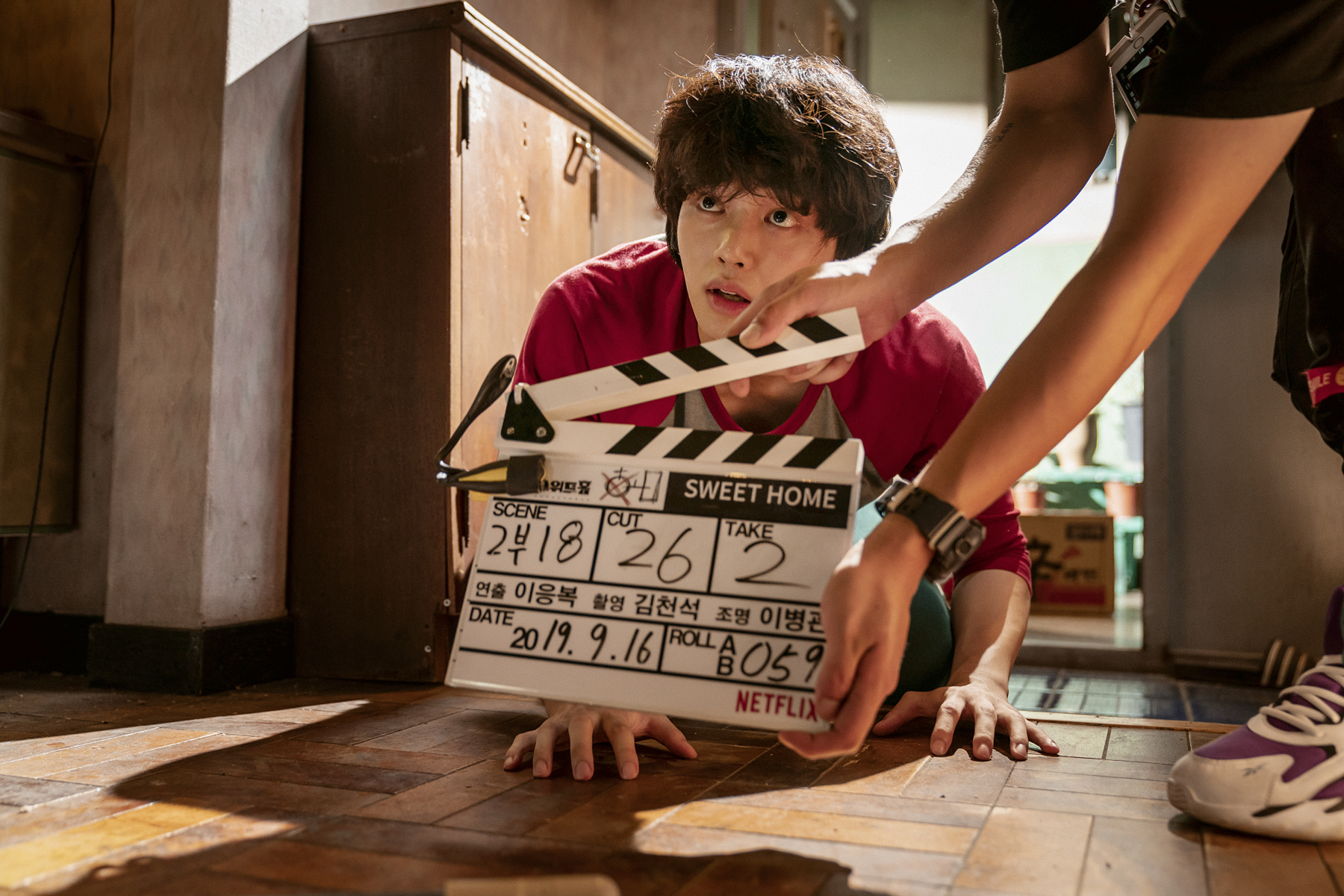 Netflix以單集30億韓元（新台幣約8100萬元）的製作費來拍攝《Sweet Home》，全劇拍攝耗時八個月。（Netflix提供）