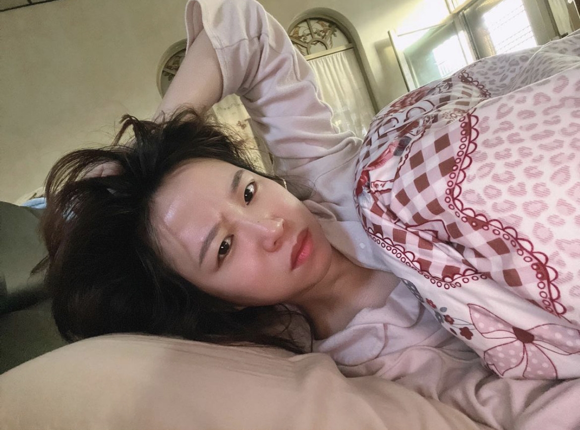 鄭茵聲經常在偶像劇飾演傻白甜，真實生活裡她也自嘲是「北七」。（翻攝自鄭茵聲IG）